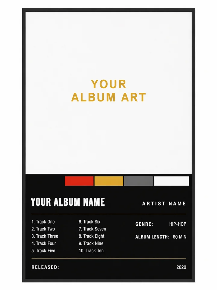 "CUSTOM TRACKPLAQUE" product image (1)