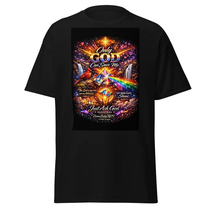 Cosmic Cross Inspirational T-Shirt product image (1)