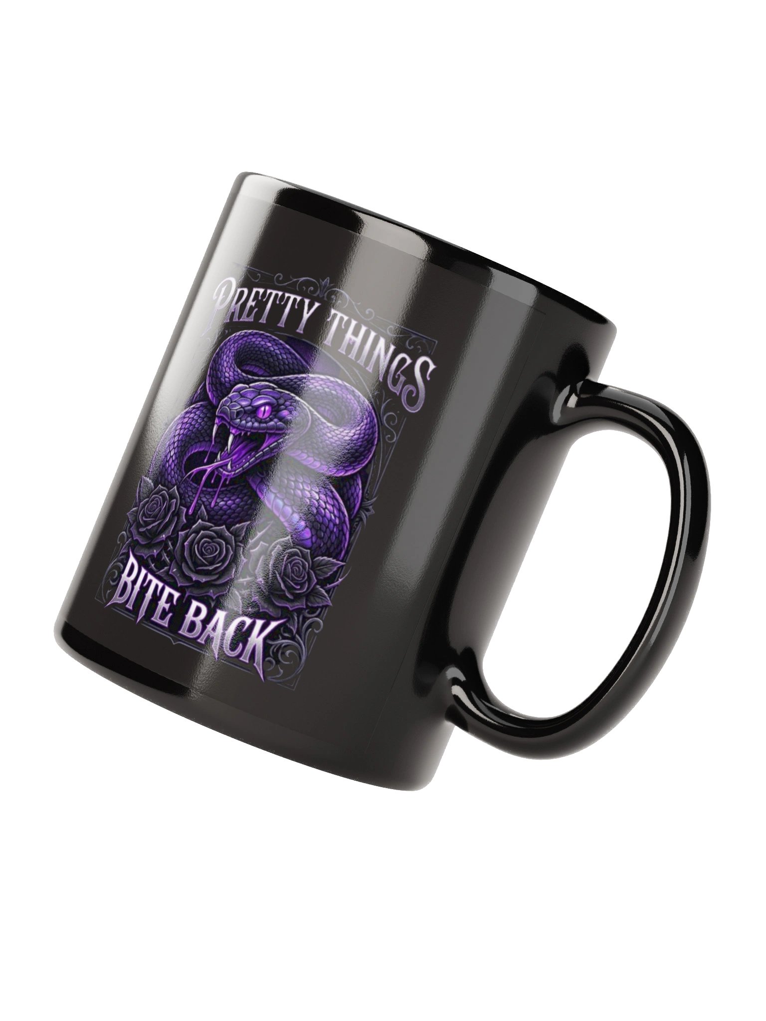 Pretty Things Bite Back — Tattoo Snake Mug product image (8)