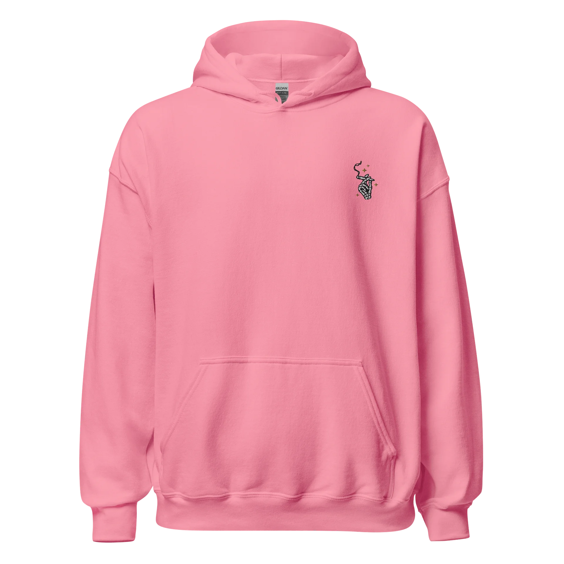 skeleton joint embroidered hoodie product image (41)