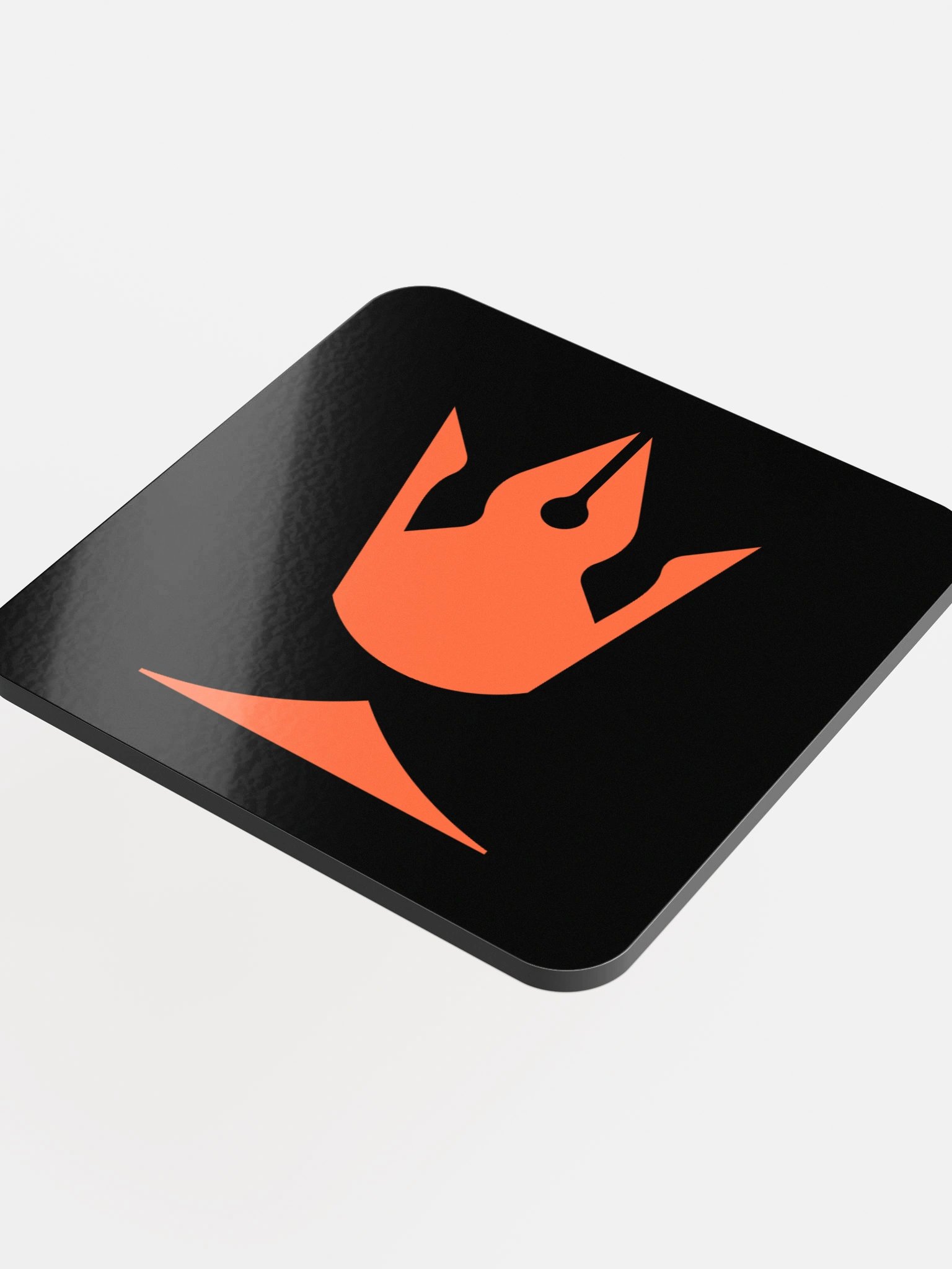 Pixaroma Orange Crown Coaster product image (4)