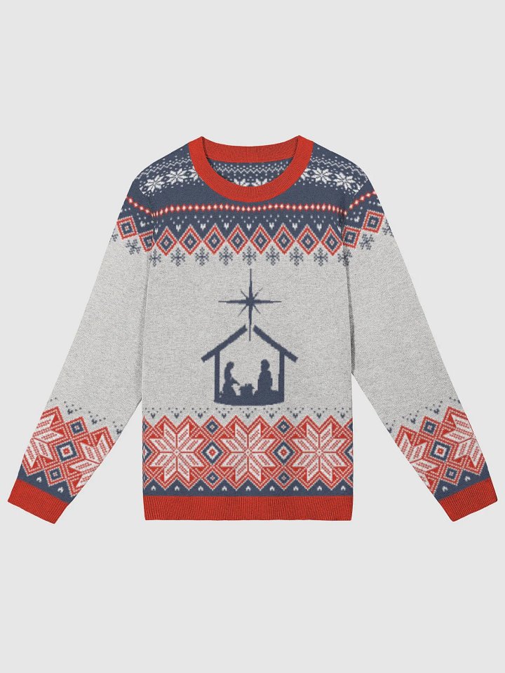 Knitted Nativity Sweater product image (2)