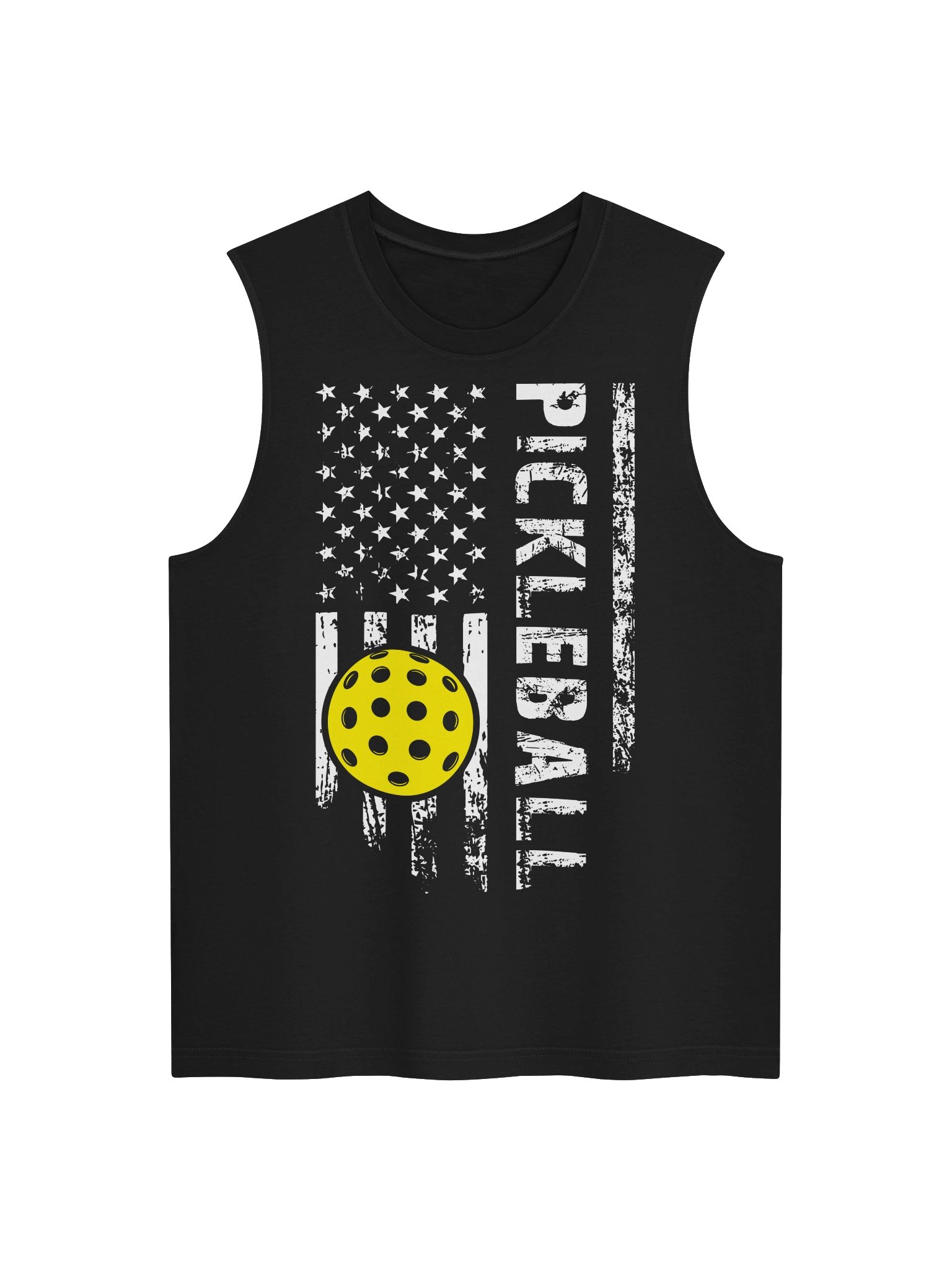 Pickleball American Flag Tank Top 4th of July Pickleball product image (3)
