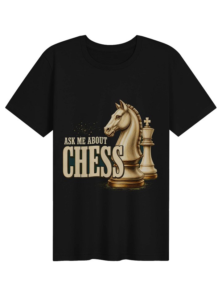 Ask Me About Chess Tee product image (1)