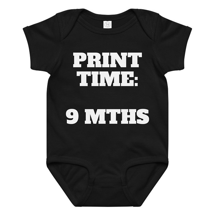 LXL - Print Time Onesie product image (1)