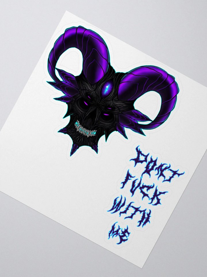 Don't F With Me - Sticker product image (3)