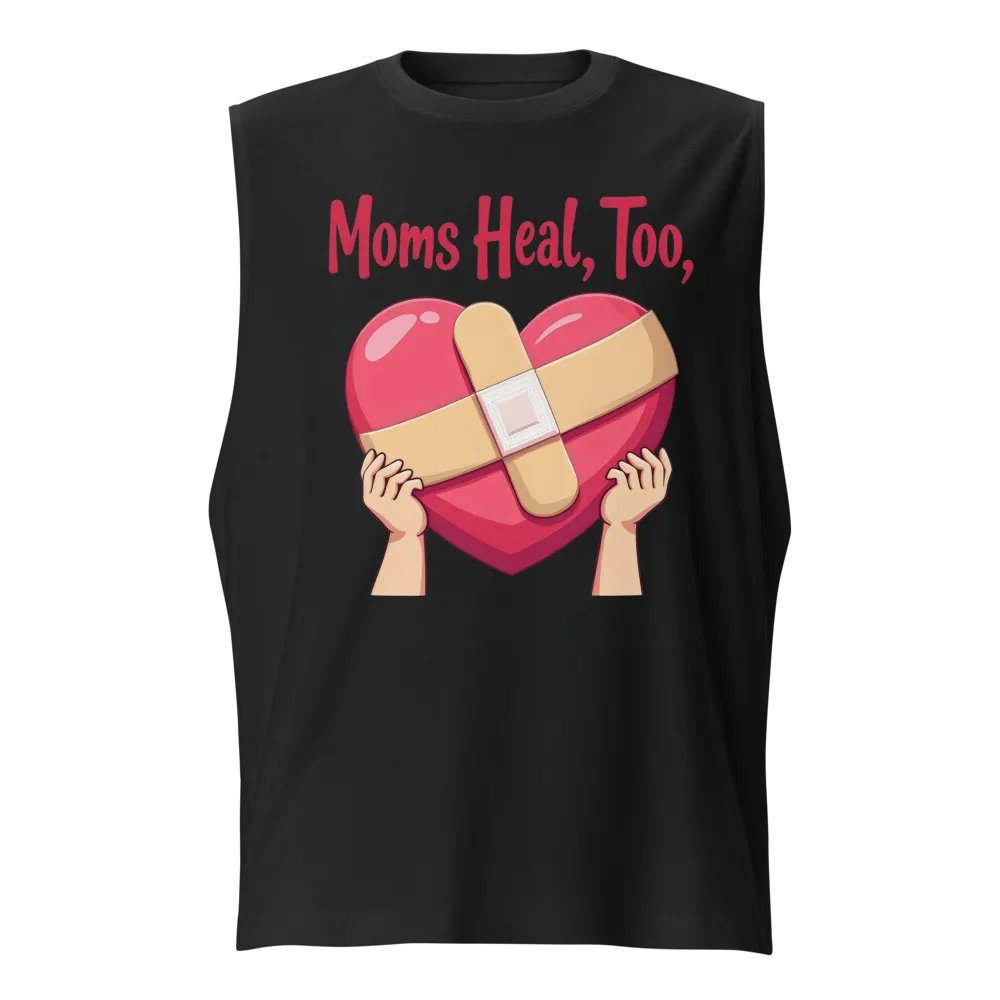 Moms Heal, Too Heart Muscle Tank product image (1)