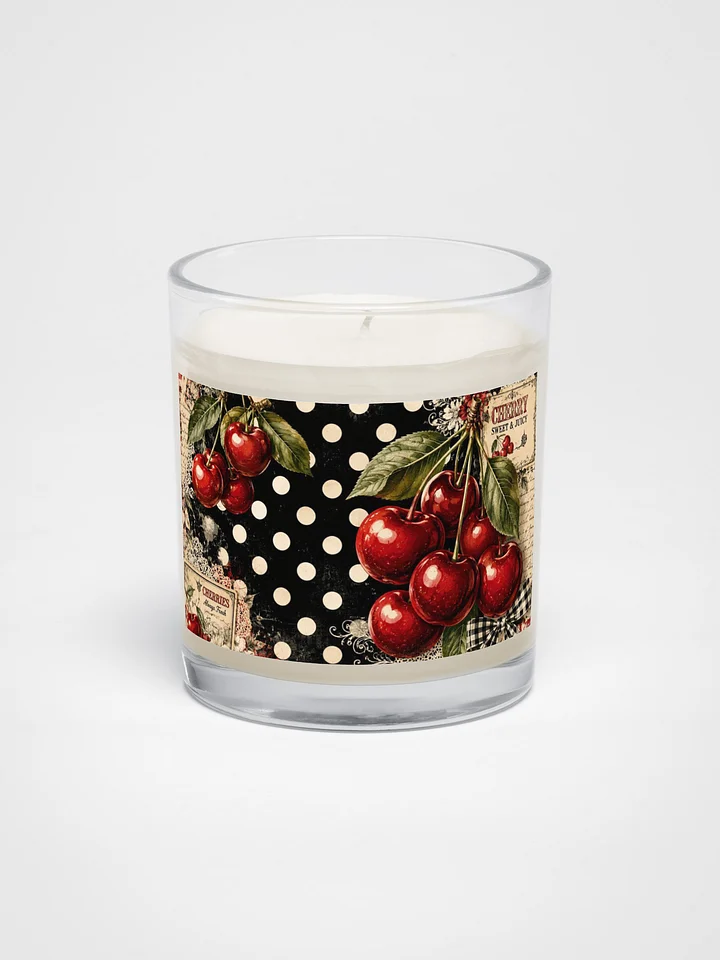 Chic Cherry Glass Jar Candle product image (1)
