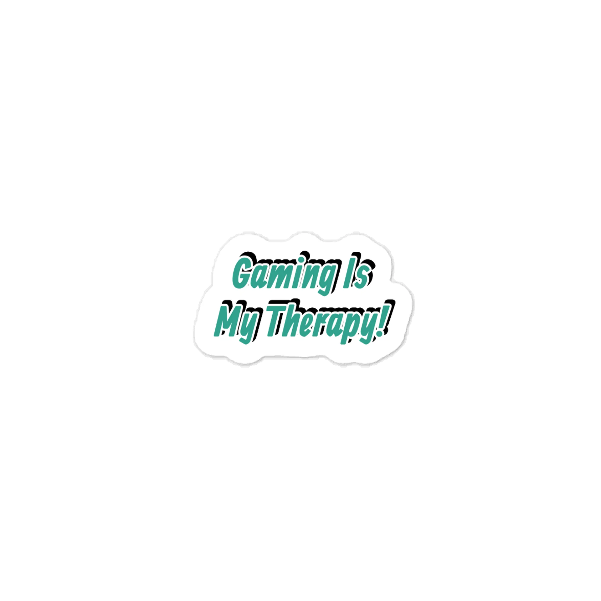 Gaming Is My Therapy! Sticker product image (1)