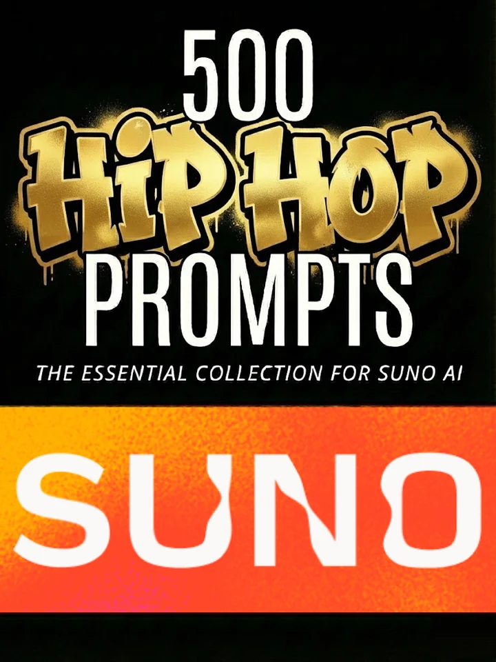 500 Hip Hop Prompts for SUNO product image (1)