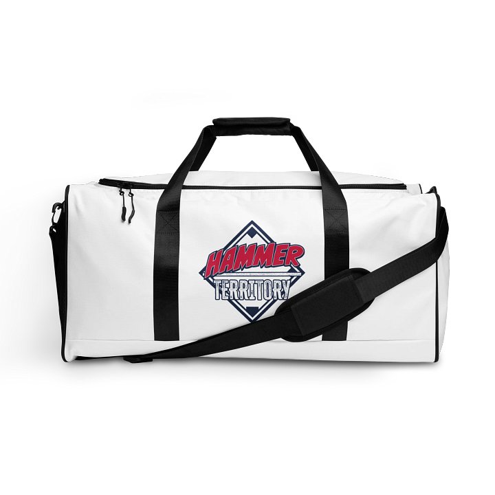 White Duffle Bag product image (1)