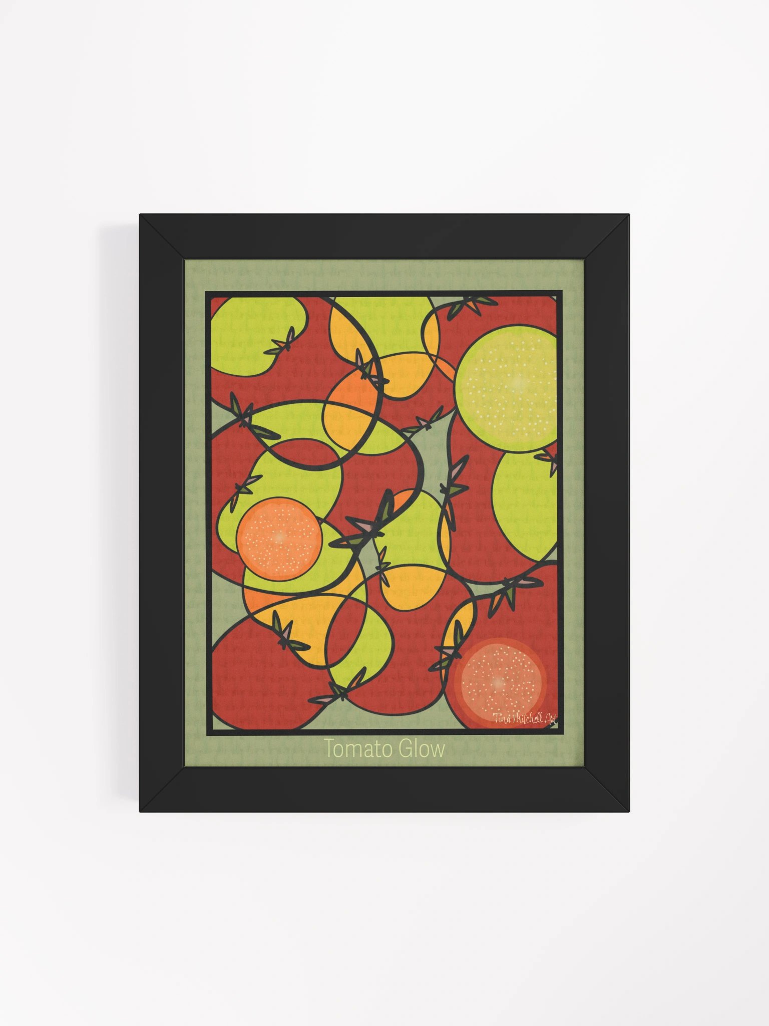 Tomato Glow – Framed Art Poster product image (5)