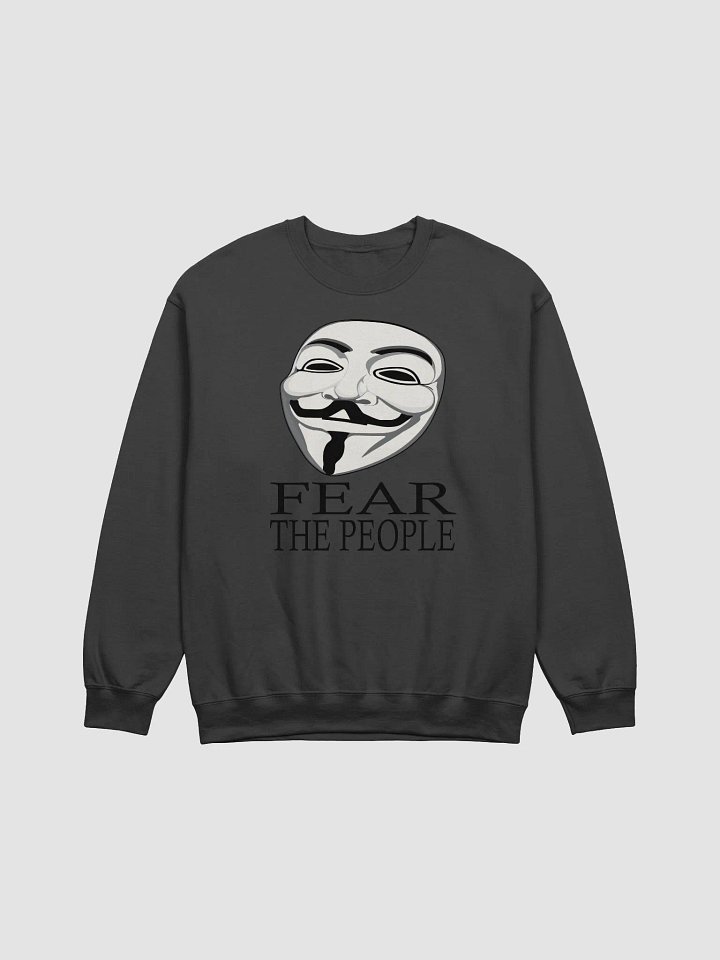 Fear The People - 02 - Black - Gildan Classic Crewneck Sweatshirt product image (2)