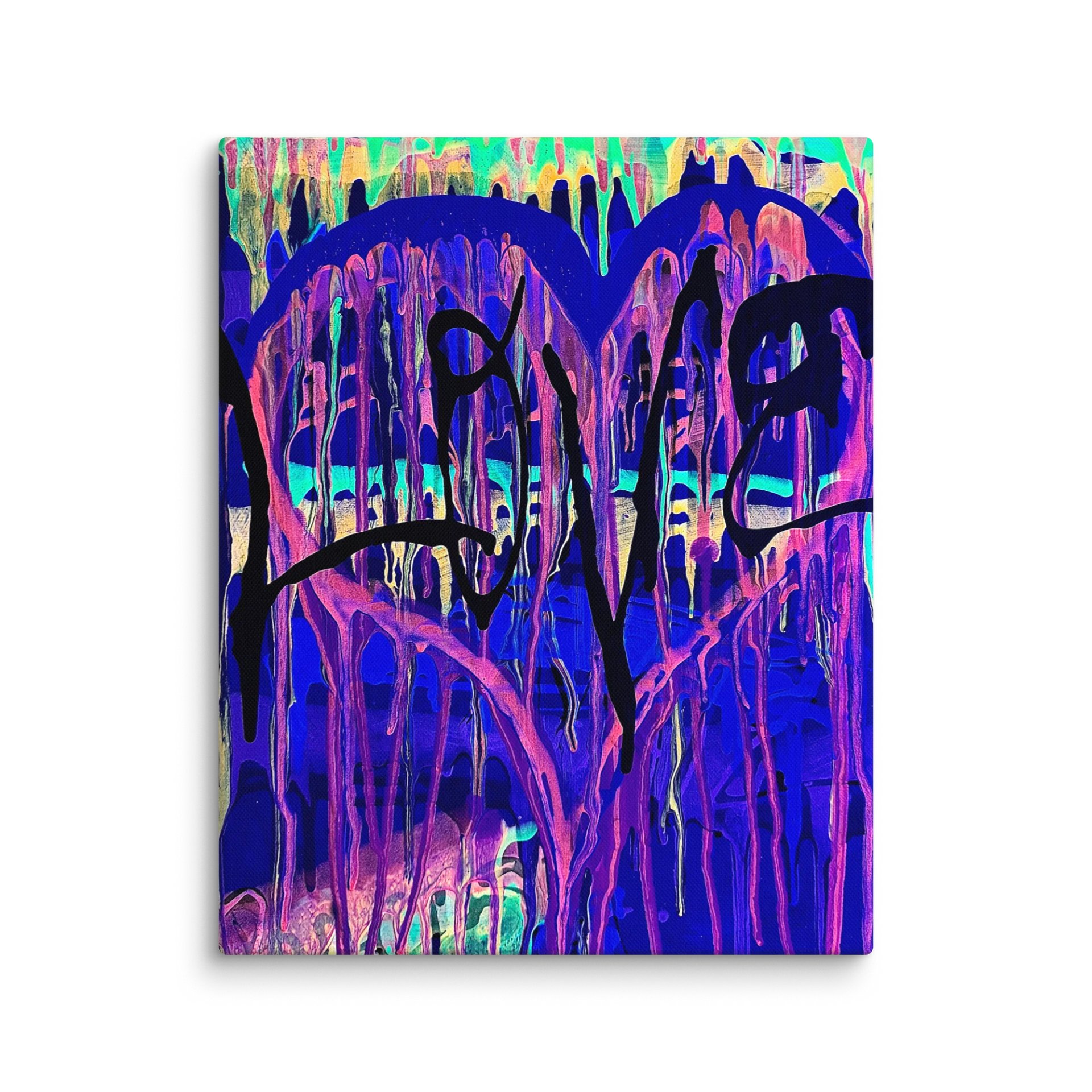 Graffiti Heart Gallery Canvas UV Print product image (4)