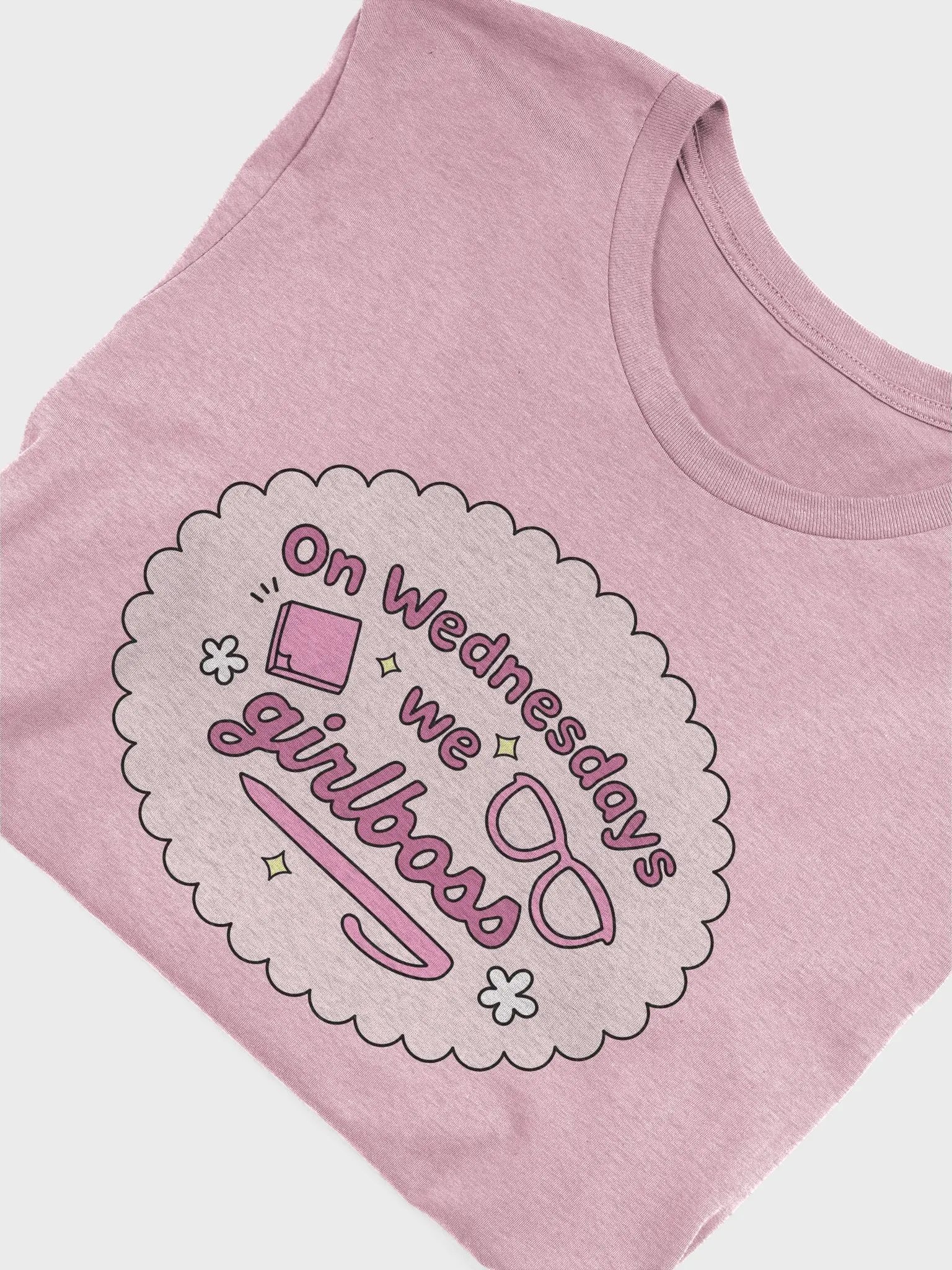 On Wednesdays, We Girlboss Unisex Tee product image (3)