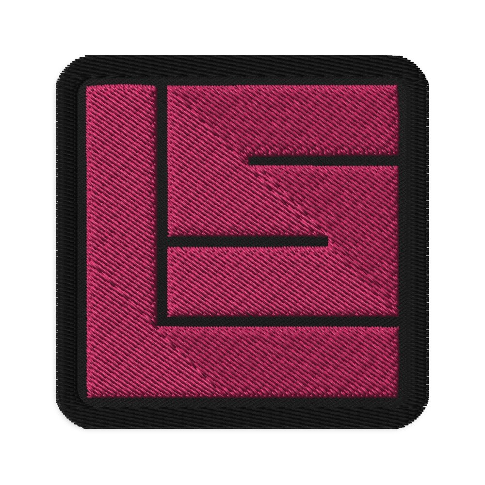 LS Square Patch (Pink) product image (1)