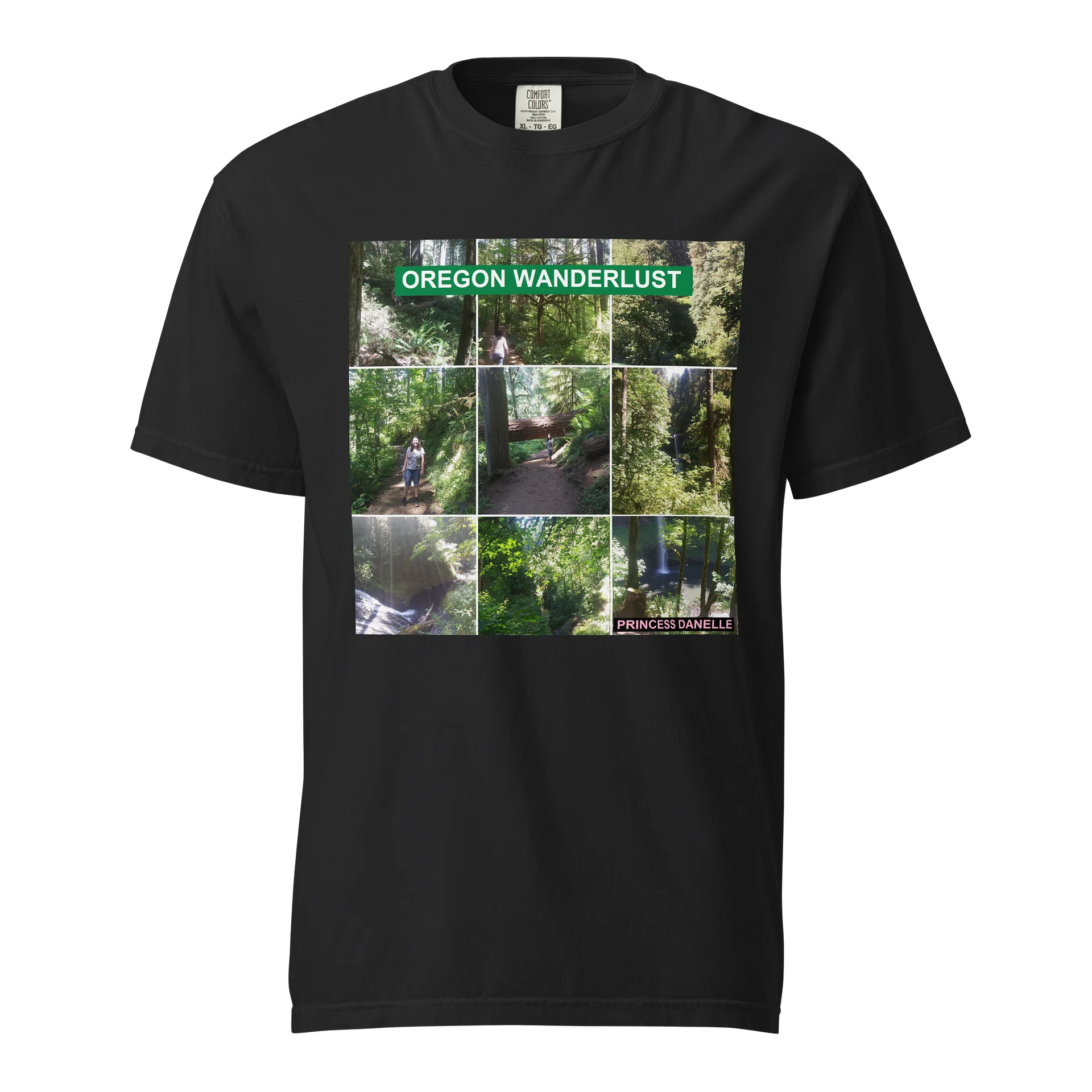Oregon Wanderlust Forest Collage Tee product image (1)