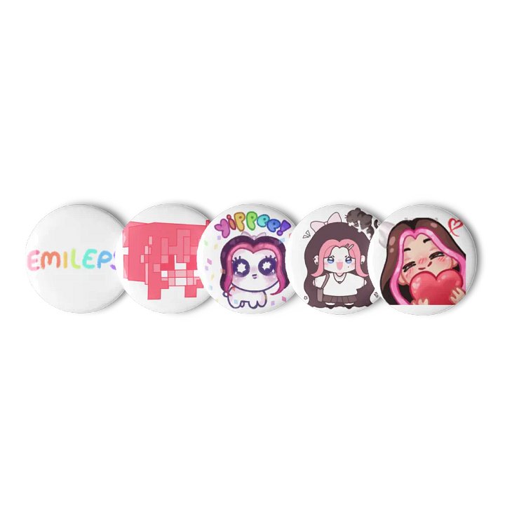 Assortment of Emilepsi Pins! (Set of 5) product image (2)