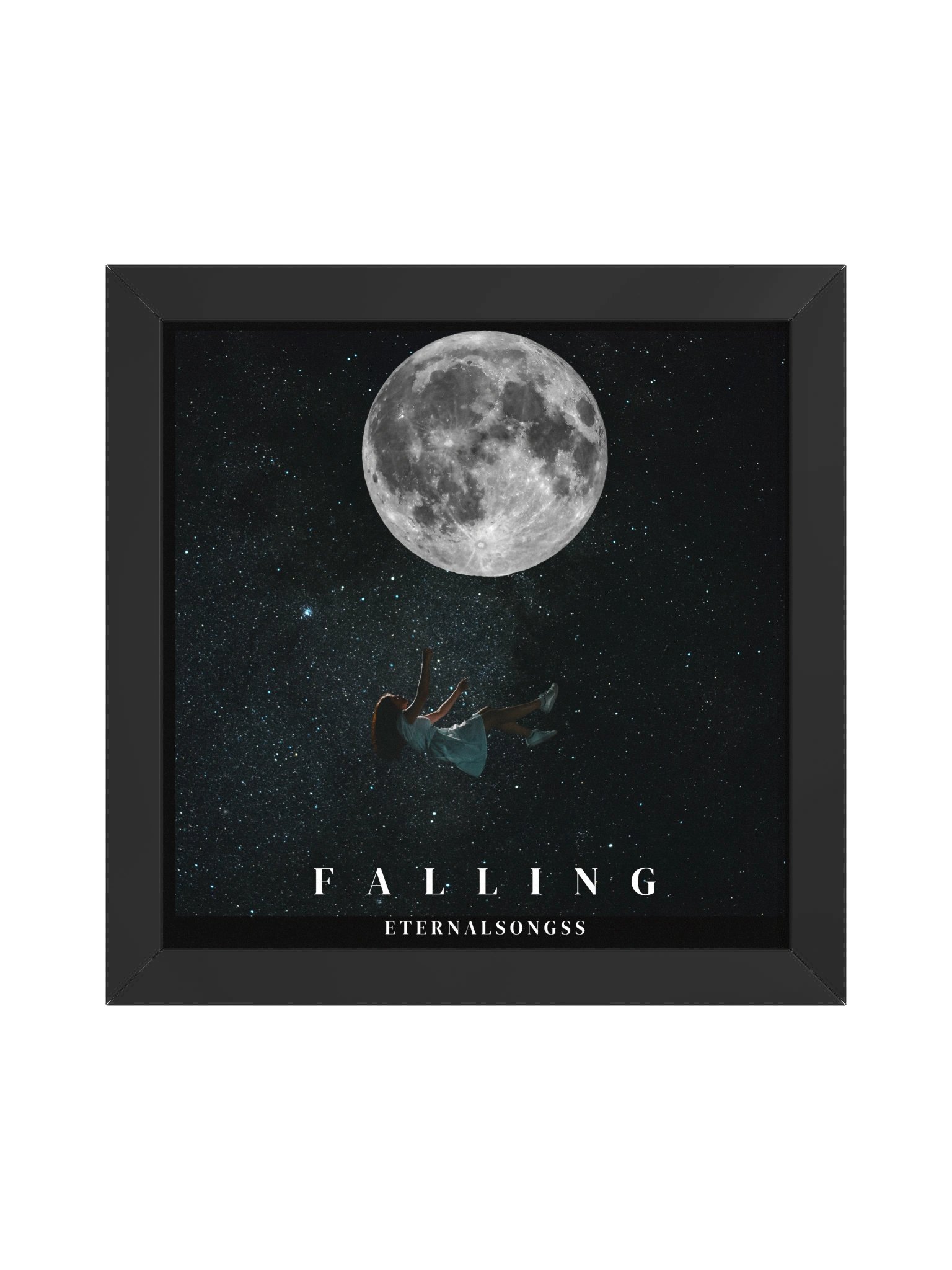 Falling Under the Moon Framed Poster product image (7)
