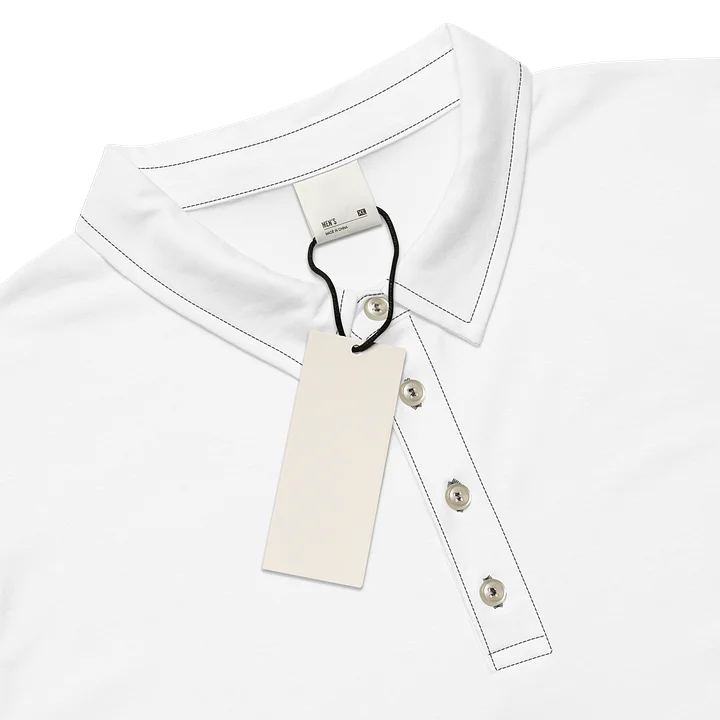 All-Over Print Men's Slim Fit Polo Shirt BL product image (2)