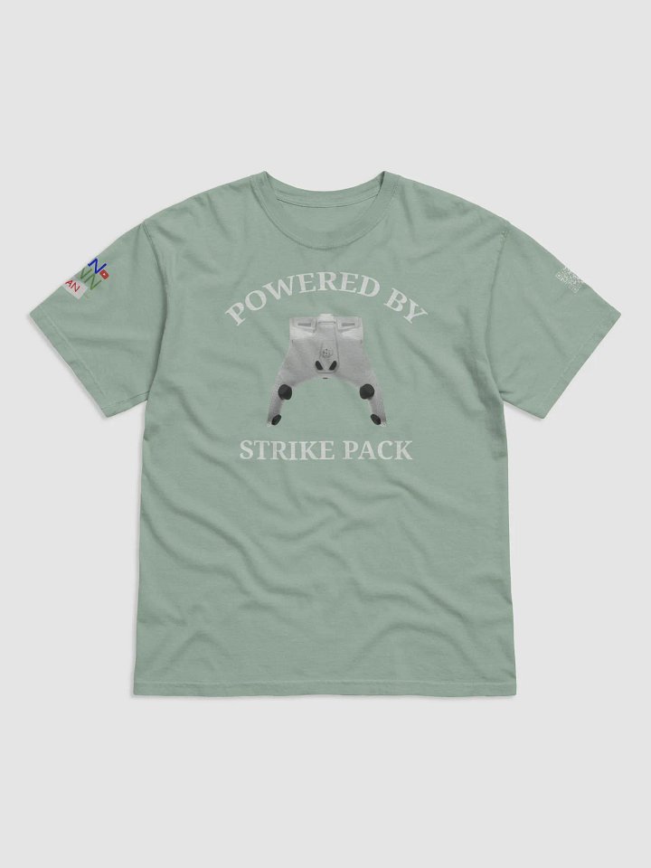 "Powered By Strike Pack" Heavyweight Tee product image (1)