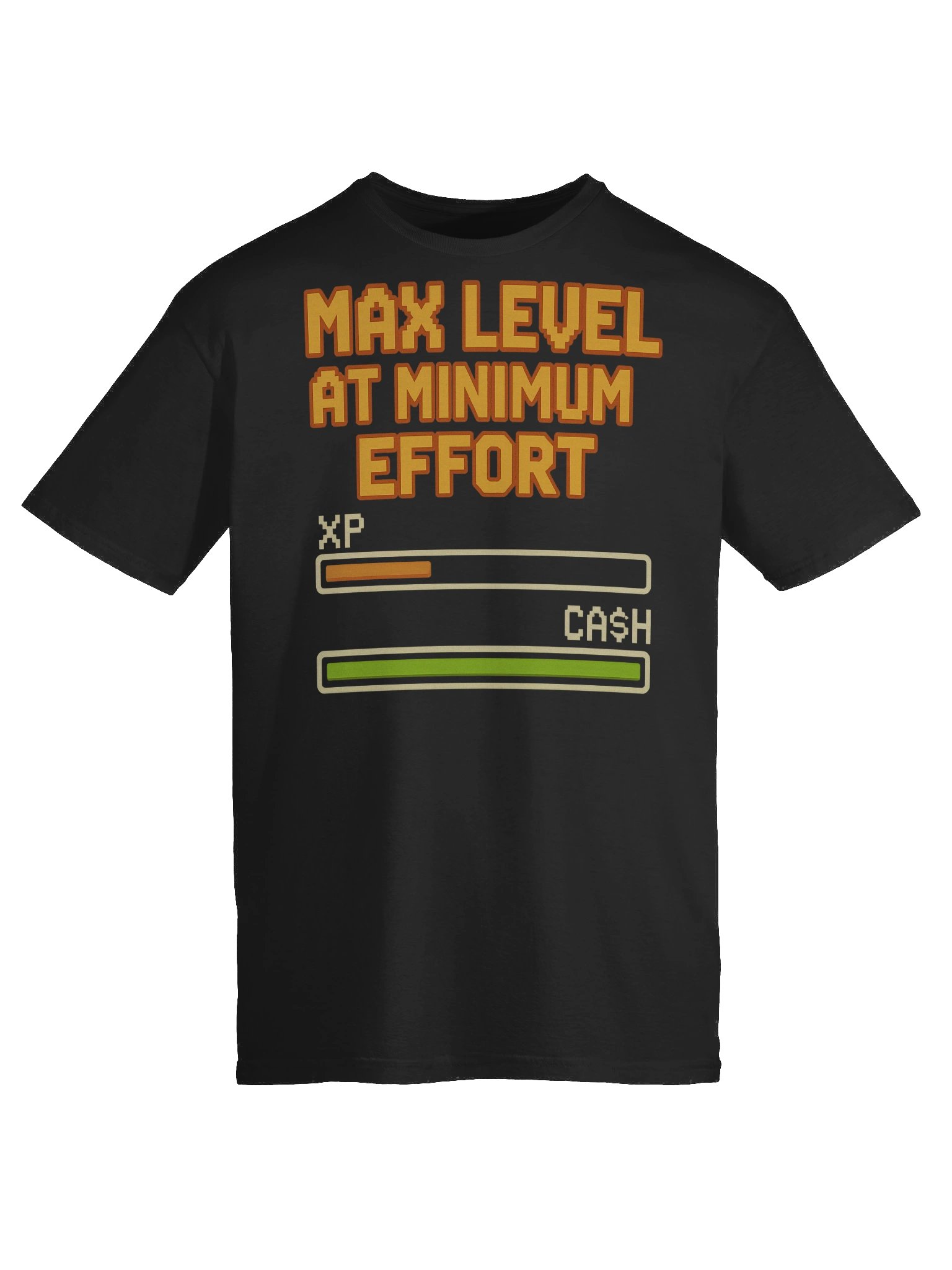 Max Level, Minimum Effort – Gamer Hustle Tee product image (9)