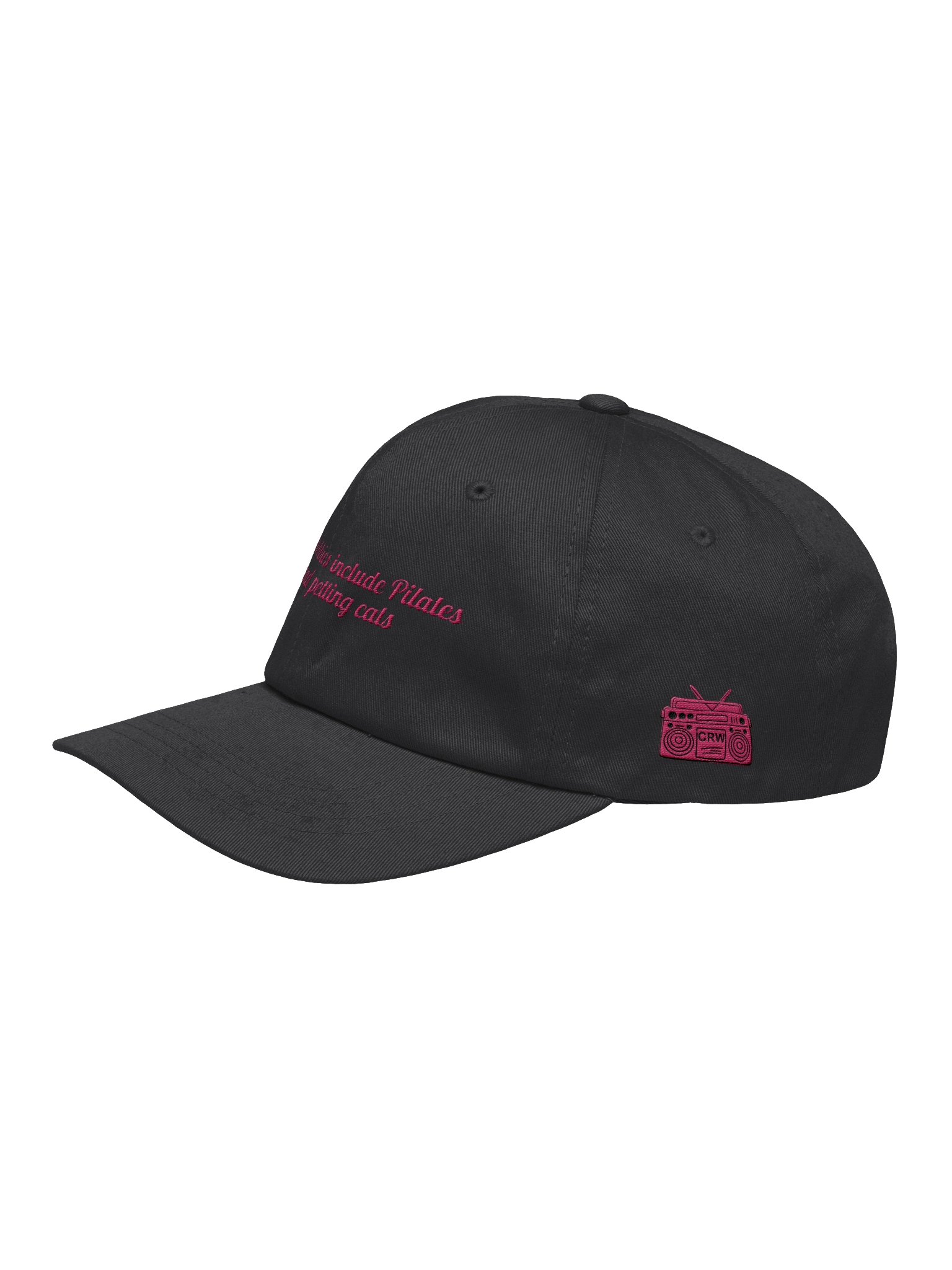 My Hobbies Include Pilates & Petting Cats - Embroidered Dad Hat product image (9)