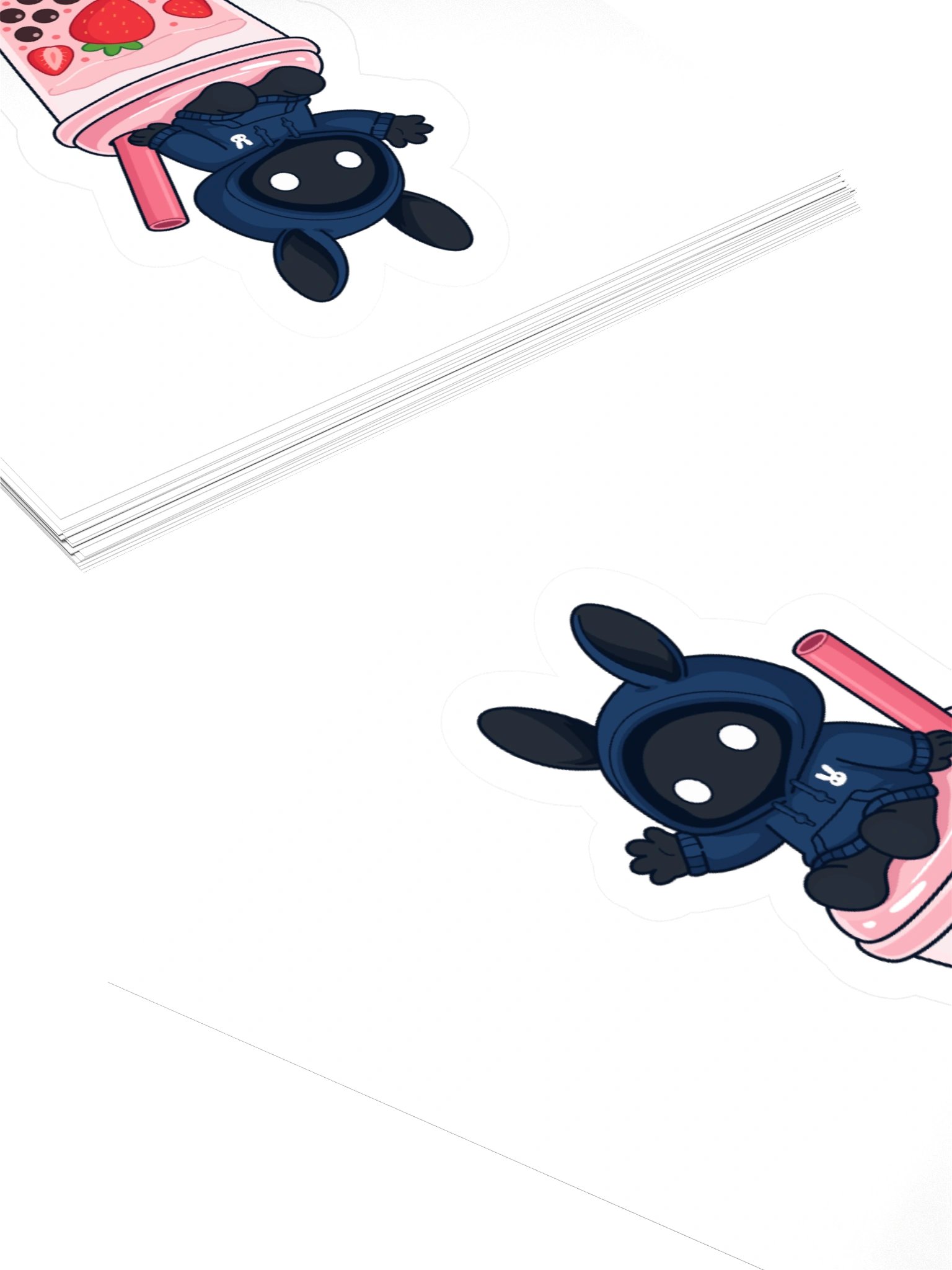 Poochoki Strawberry Boba Sticker product image (4)