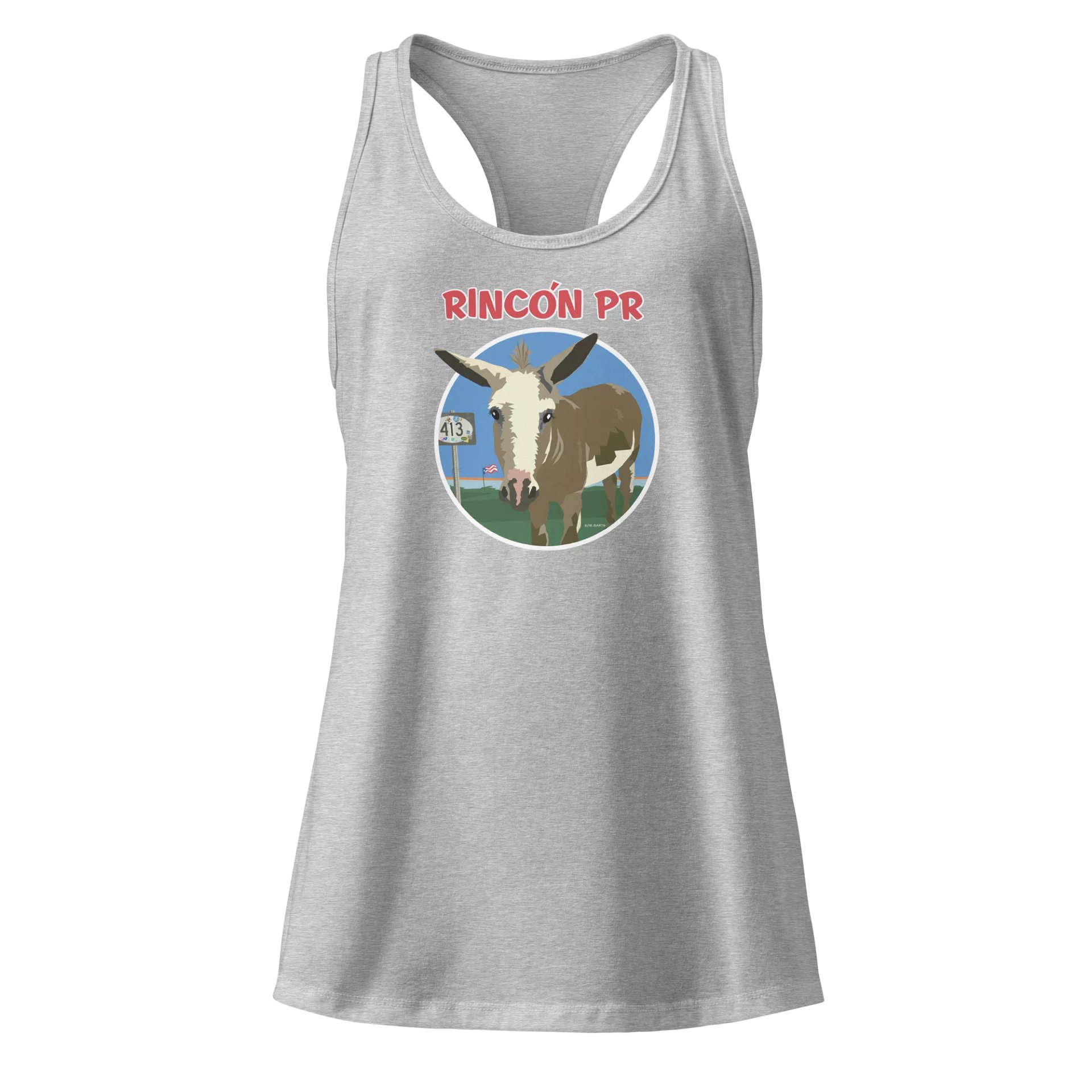 Rincón Donkey Racerback Tank product image (1)