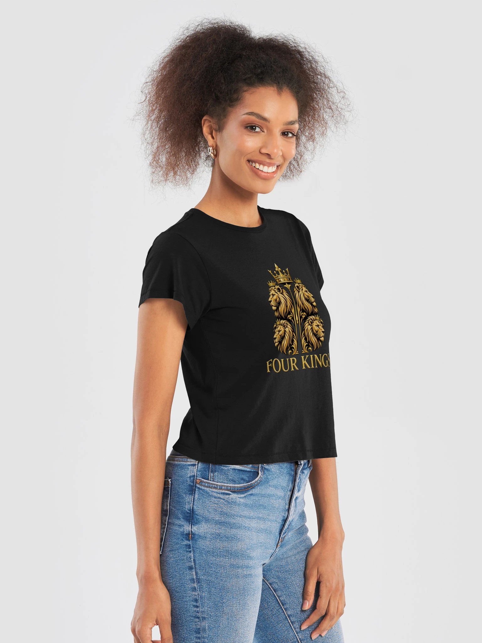 King FOUR KINGS Women's High-Waisted Tee product image (13)