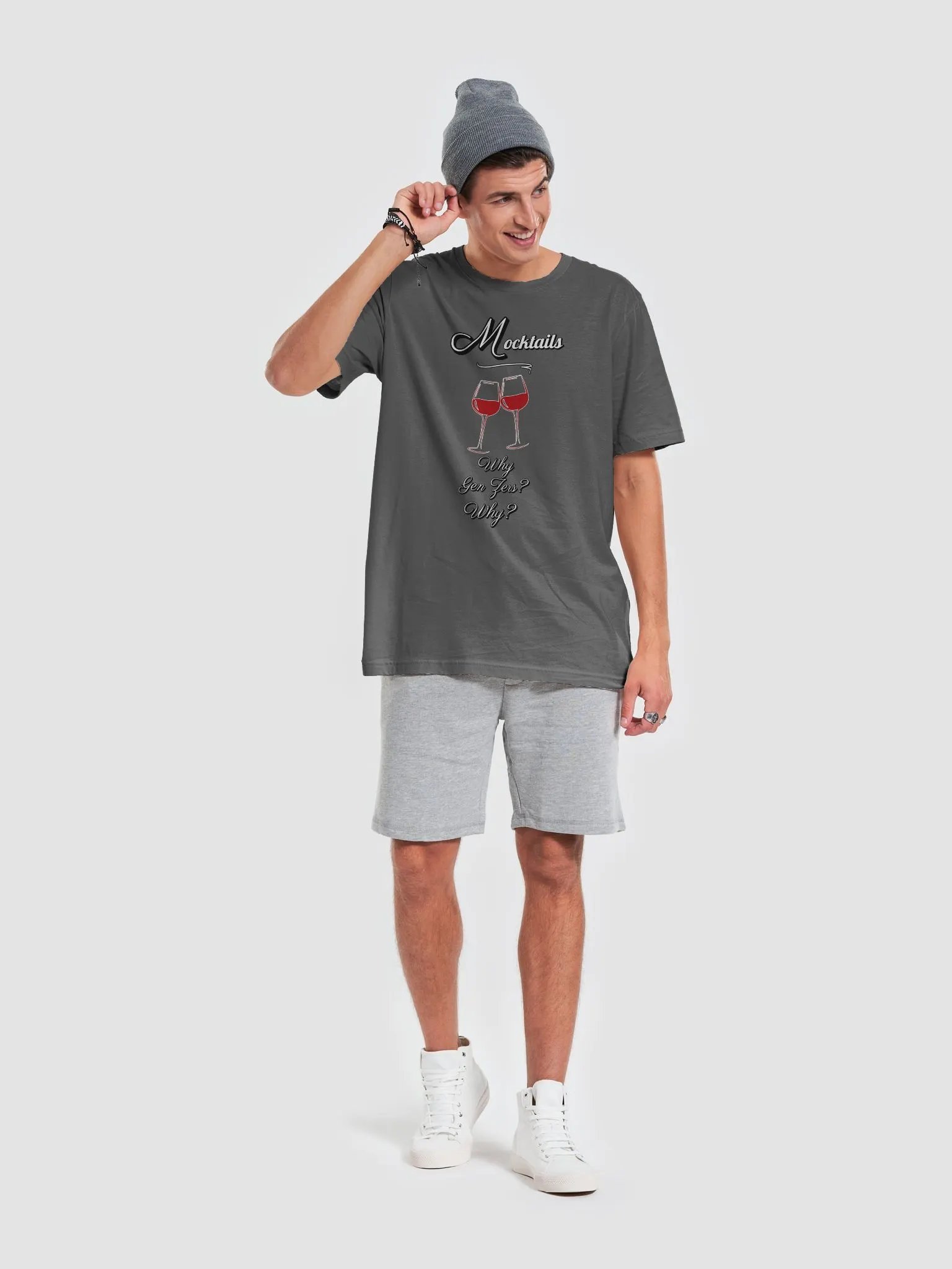 Mocktails - Why Gen Zers? Why? Funny T-shirt product image (42)