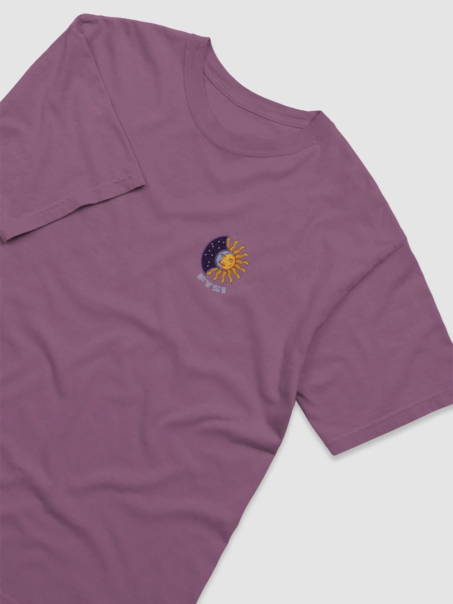 Celestial Harmony Sun & Moon organic cotton T-Shirt product image (13)