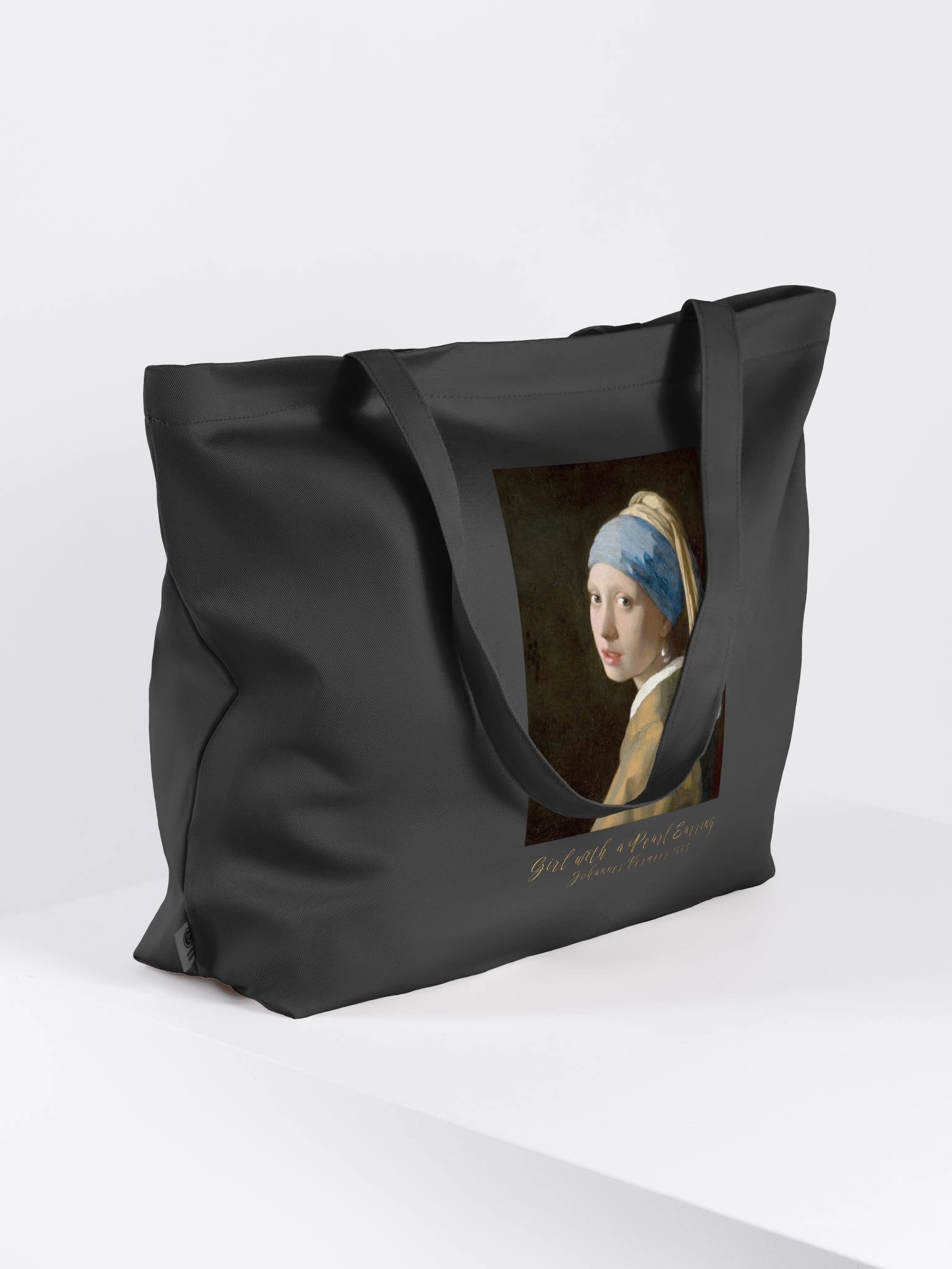 Girl with a Pearl Earring — Vermeer Wearable Art Tote Bag product image (7)