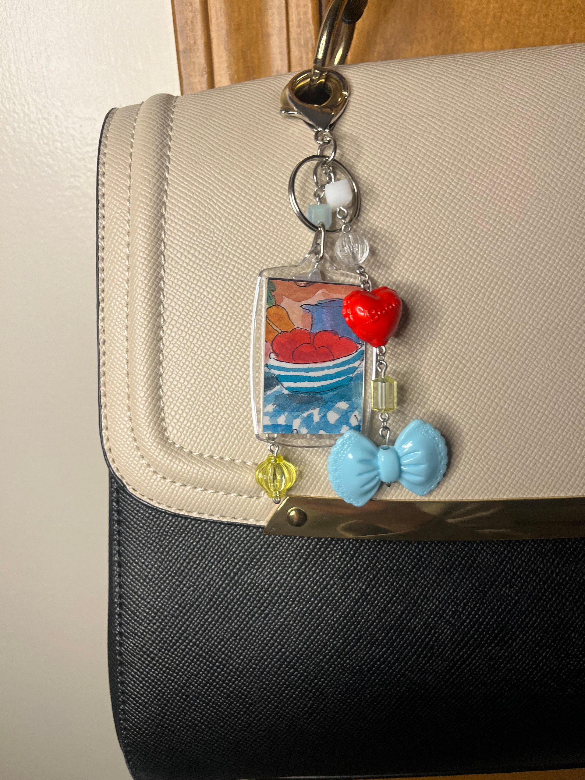 Candles + Apples Deluxe Bag Charm product image (3)