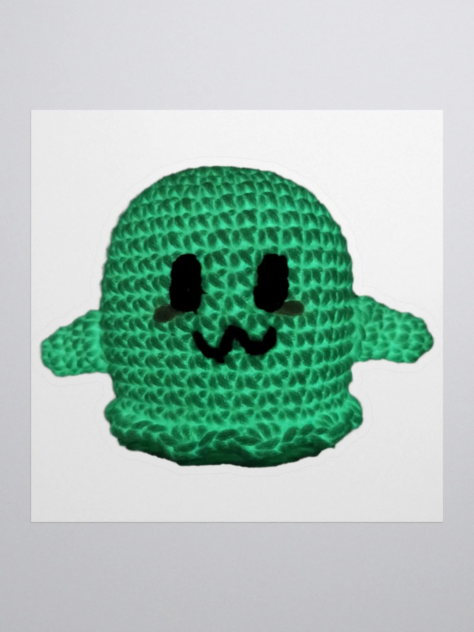 OG Glowing Ghost Sticker product image (1)