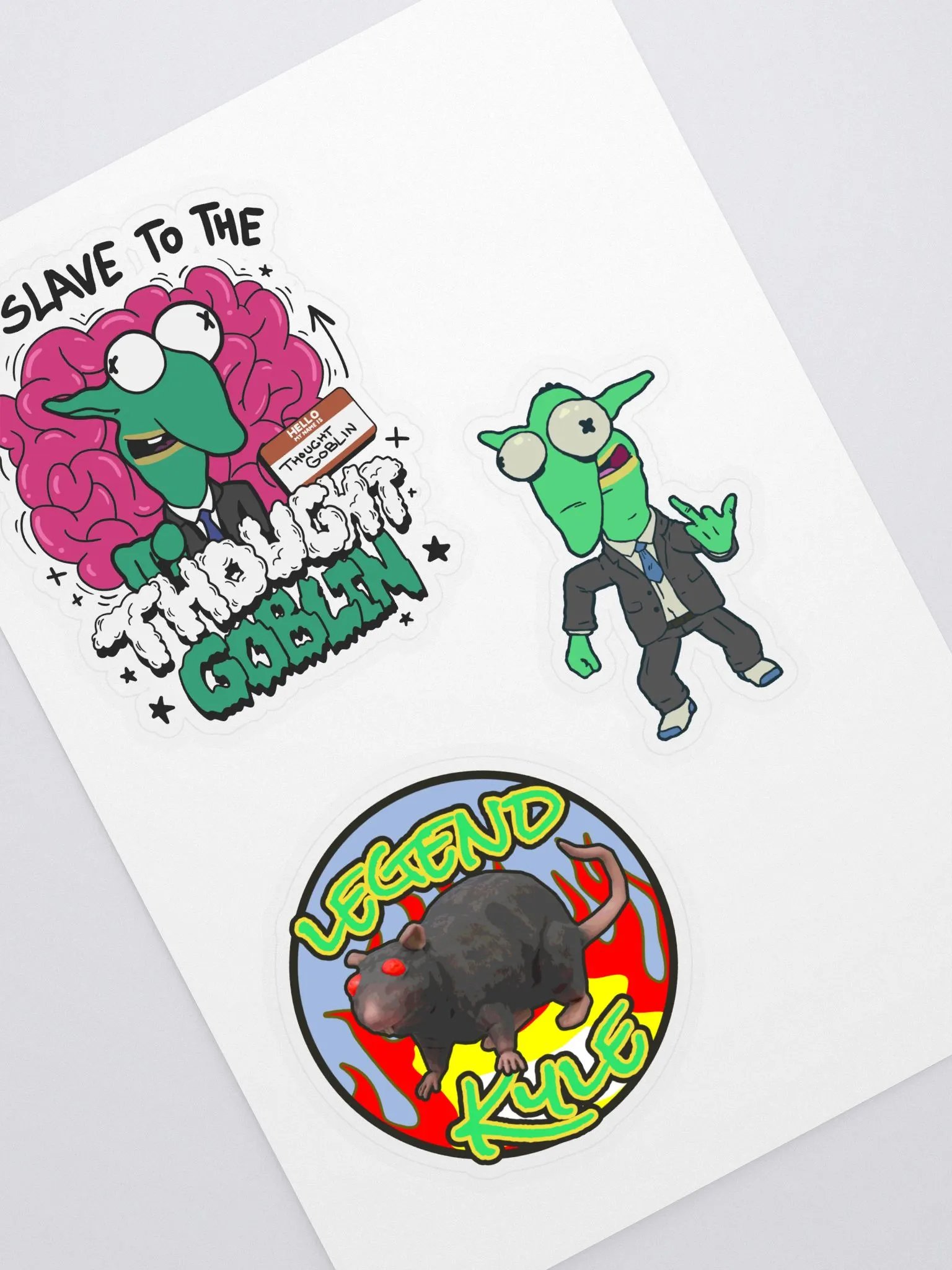 Goblin Combo Sticker Sheet product image (1)