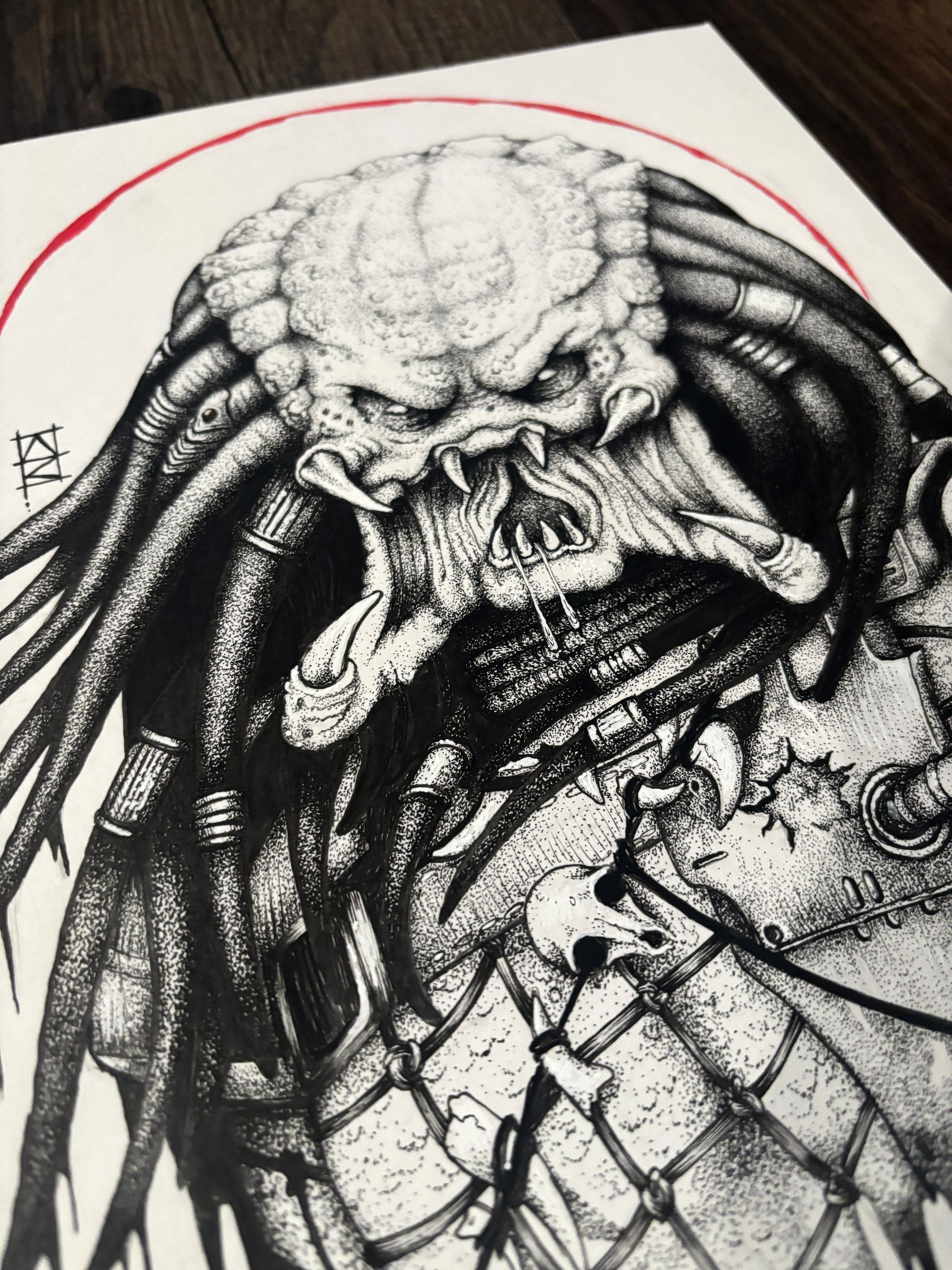 Predator Original Artwork product image (3)