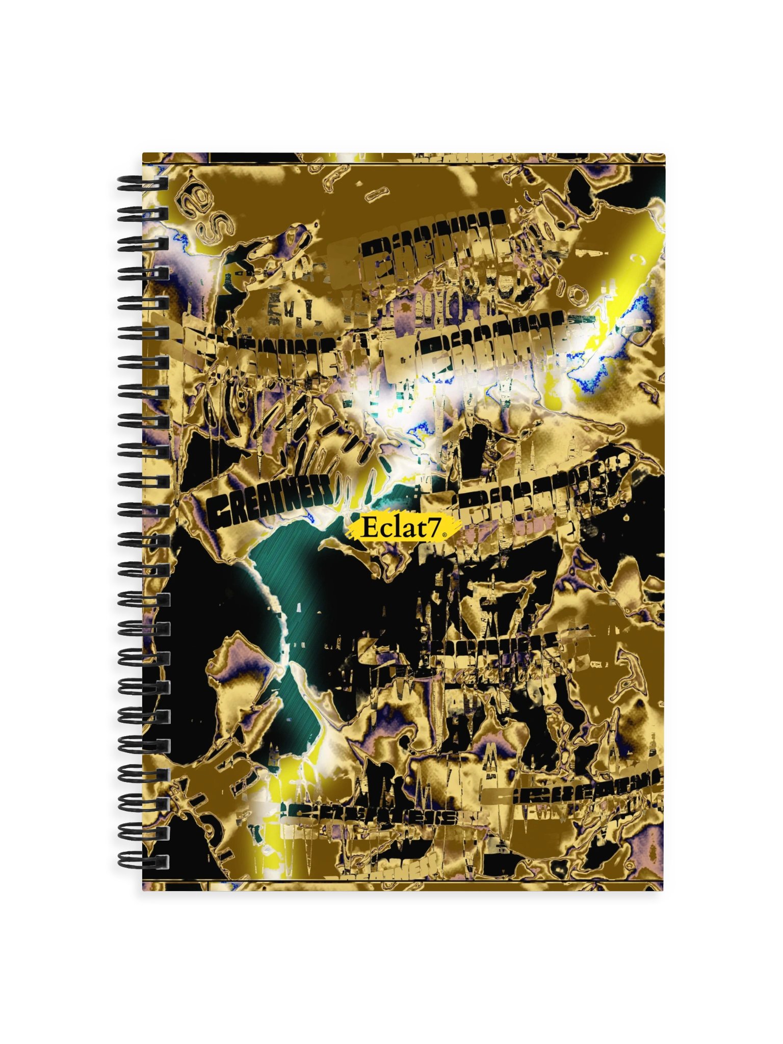 Eclat7 Luxury Letter Spiral Notebook product image (1)