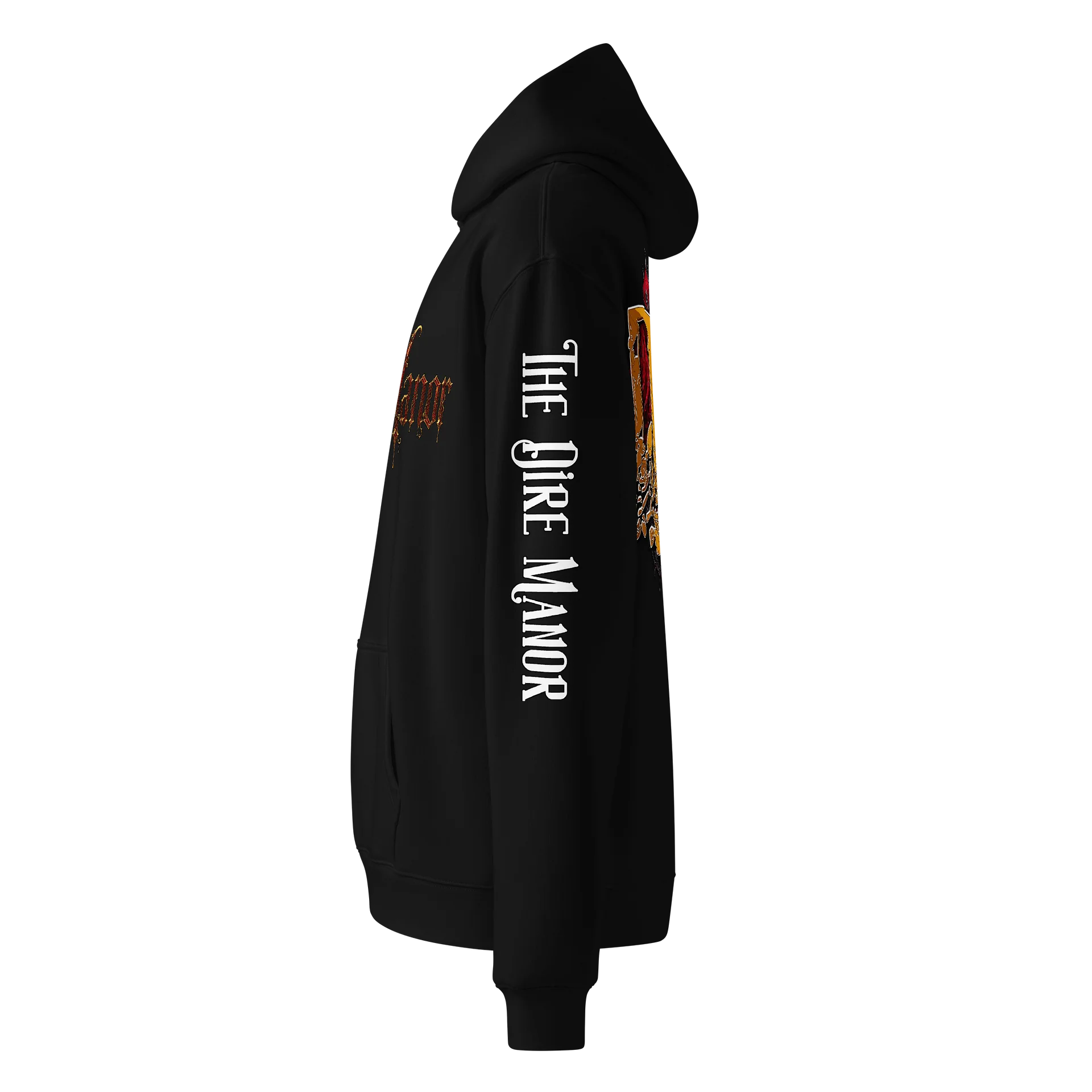 THE DIRE MANOR® — SOVEREIGNTY HEAVYWEIGHT STATEMENT HOODIE product image (4)