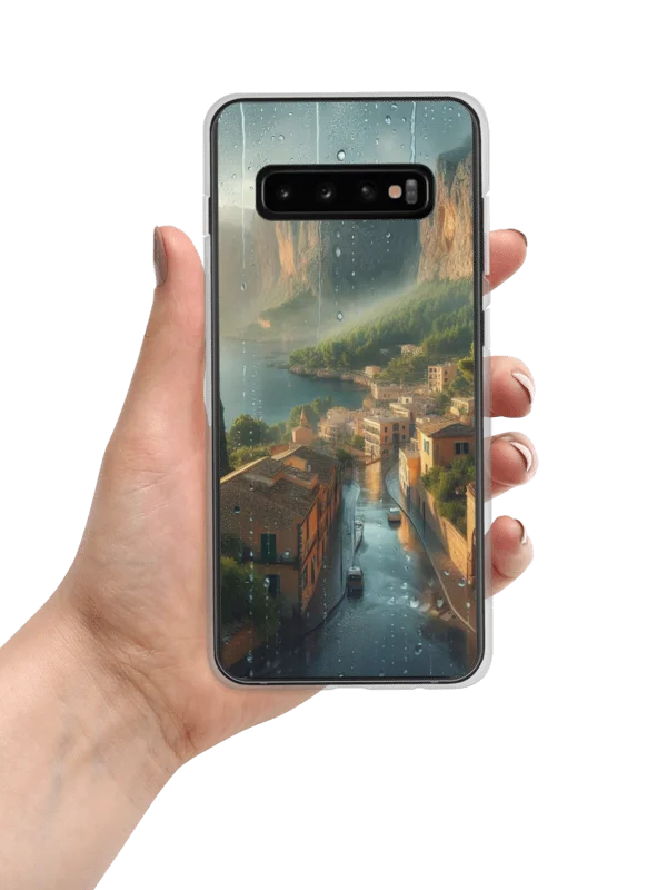 Coastal Serenity Samsung® Clear Case | AI Design product image (7)