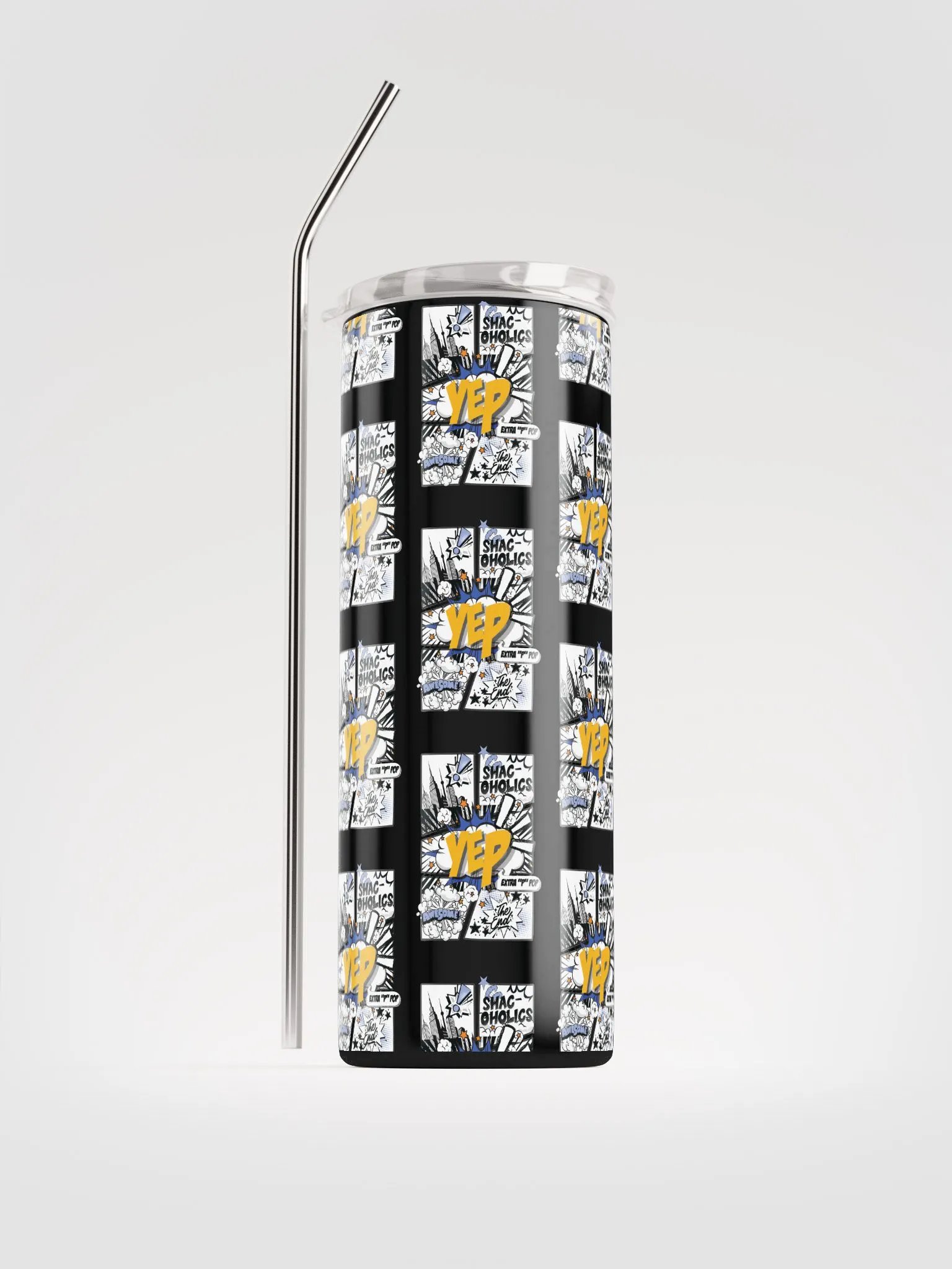 Shac-oholics Comic Blast Tumbler - 