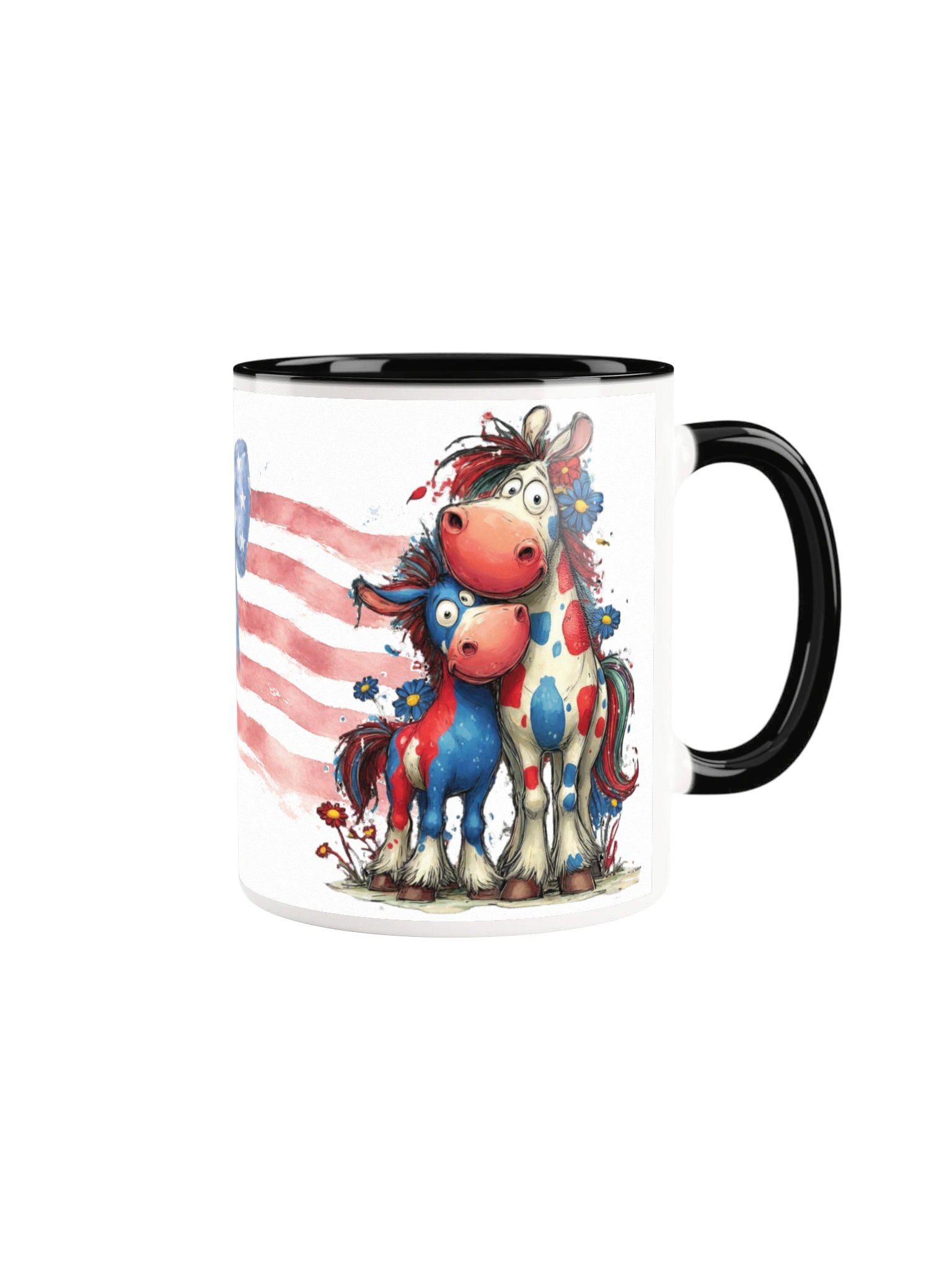 Patriotic Horse Accent Mug product image (1)