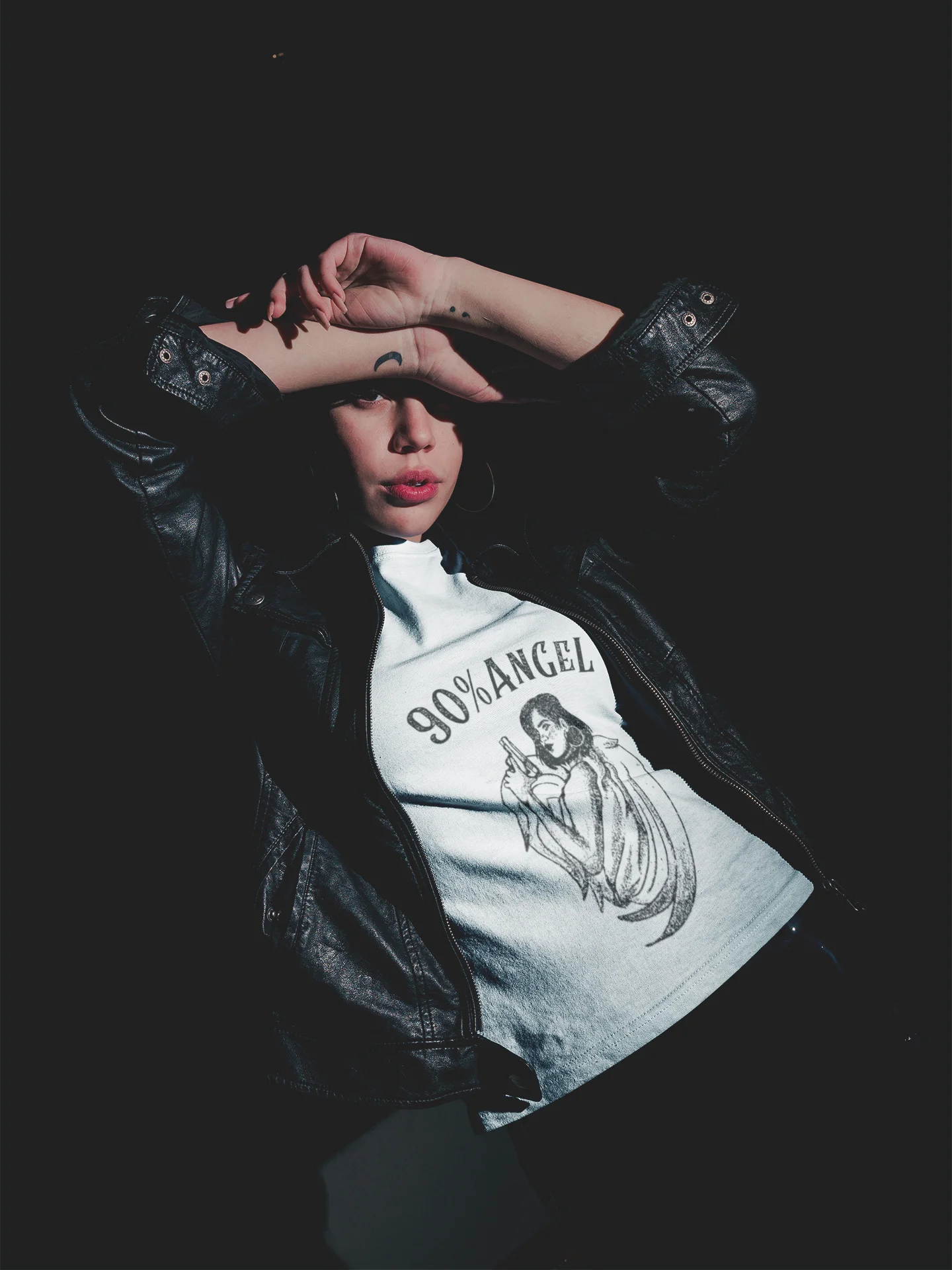 Womans Supersoft 90% Angel Tee product image (2)