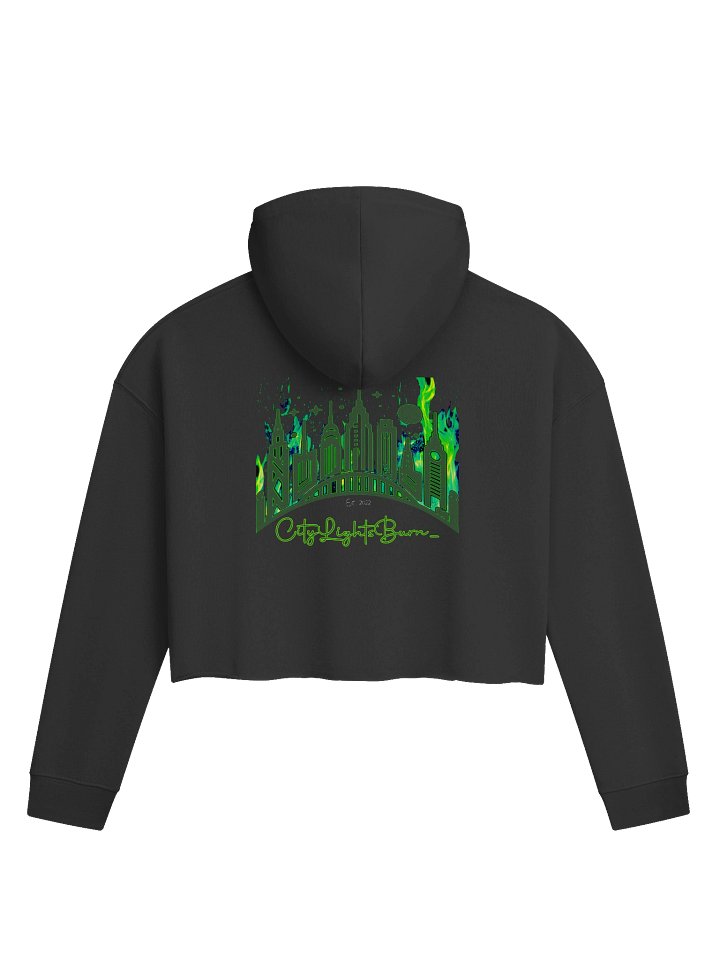 CityLightsBurn_ Custom Crop Hoodie product image (2)