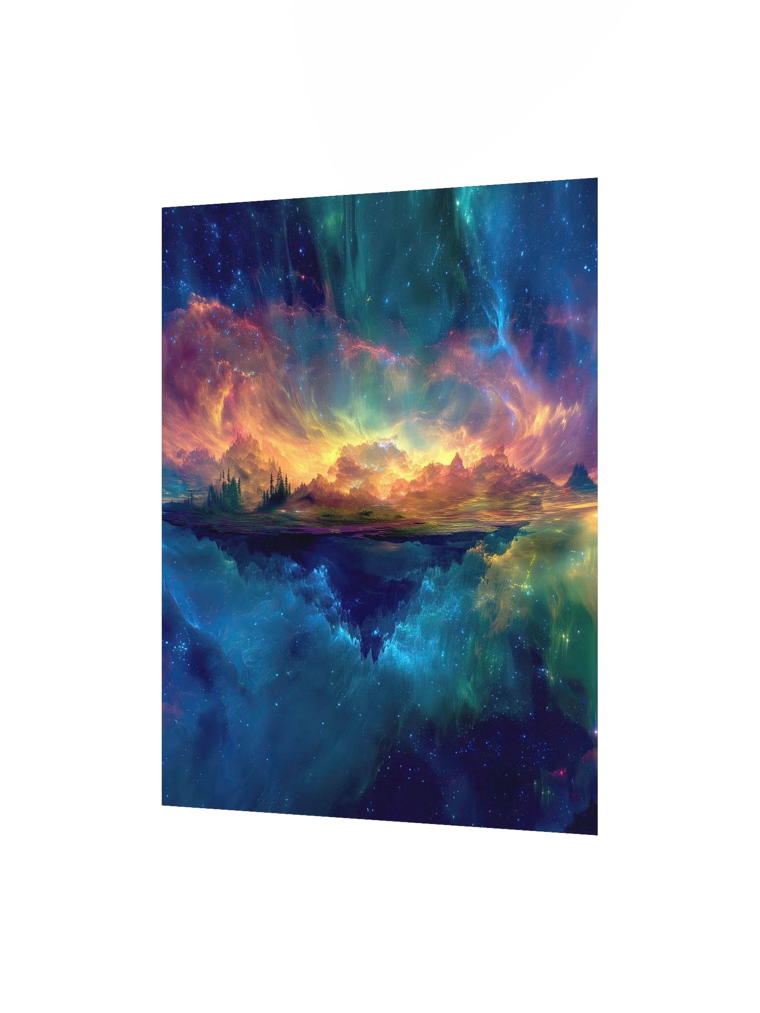 Surreal Floating Island Poster product image (3)