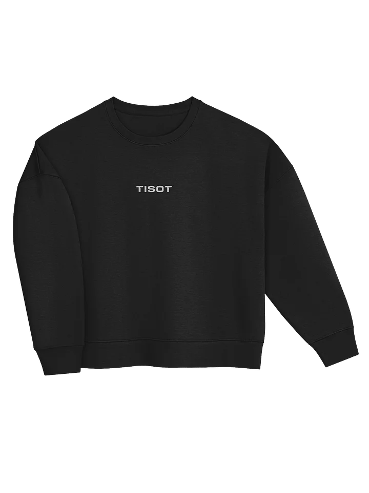 Women's / TISOT Crew Neck Sweatshirt (White Wordmark) product image (2)