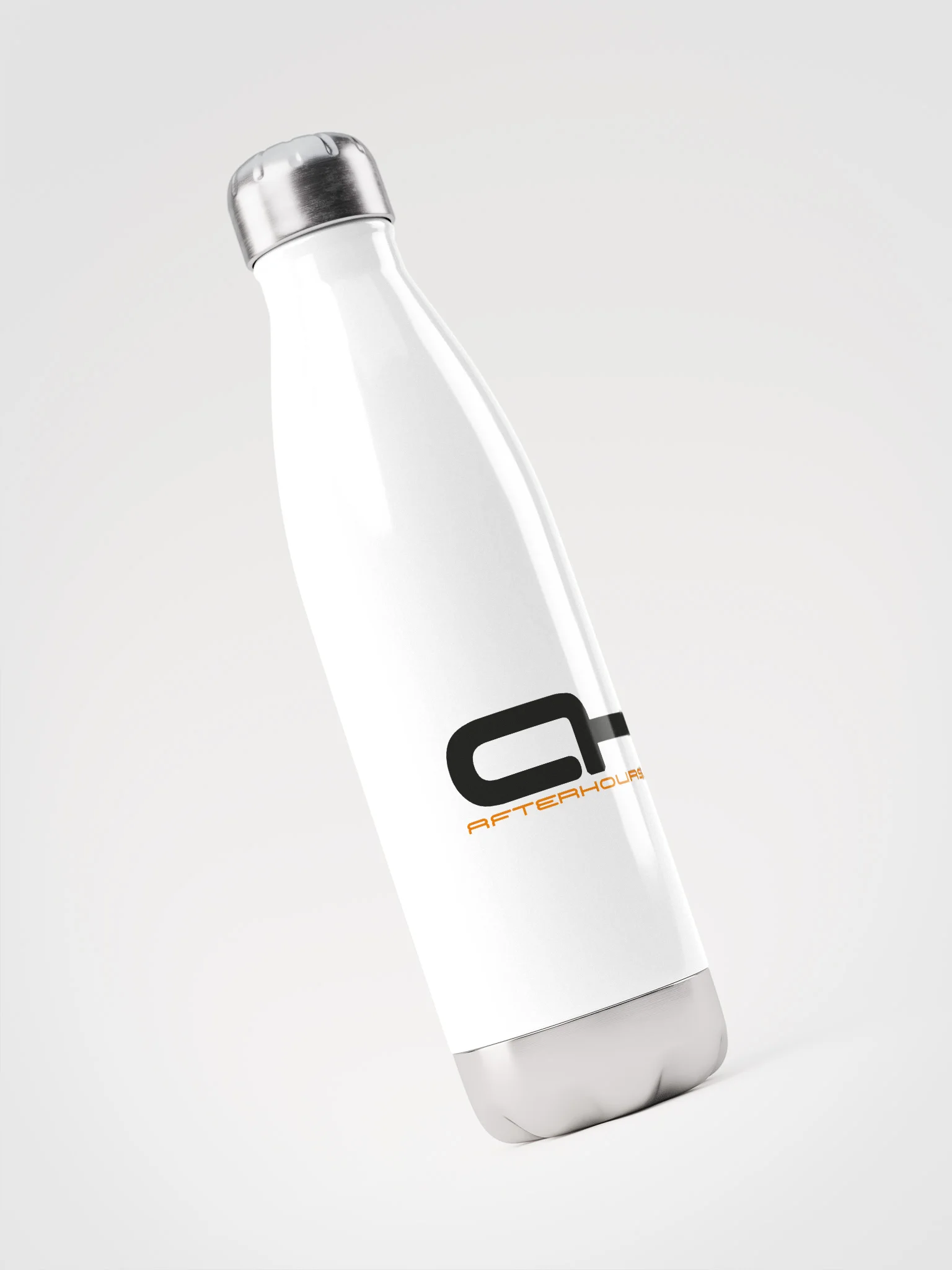 White Stainless Steel Water Bottle product image (3)