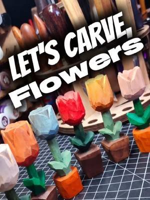 How to Whittle a Flower, Beginner Whittle, super easy, step by Step!  You can call it a Tulip, or a Rose, honestly its really rather stylized so it can be what you make if it. This is a Knife only whittle,  on a 4inch long 1x1 stick of basswood. How to get into carving... You need several things, a sharp knife, a leather strop with compound for honing your blade, safety gloves (A5 or better) and basswood (to carve like i do at least.) Solid Knife brands, Flexcut, Badger State Blades (USA), Mstein (Europe) there are a lot of great knife brands.  Stay away from kits on amazon of several knives.  They're much much lower quality with inconsistently tempered steel. (What that means is its not hardened, and so it won't stay sharp easy, meaning you're fighting the knife and dont understand why its harder for you to carve when its easy for others.) Why Basswood?  Its softer than other hardwoods and holds detail well.  Learning to carve with basswood is akin to learning to drive on an automatic. It simplifies and streamlines learning.  Woods like Walnut and oak can be carved,  but learning to carve with them as the starting point is like learning to drive on an 18 wheeler Semi Truck with manual transmission.  Its needlessly difficult.  In europe, the equivalent is Linden, in Asia, Jelutong,  and in south America Caxeta is a good substitute  #woodcarving #Whittling #howto #stepbystep #stem 