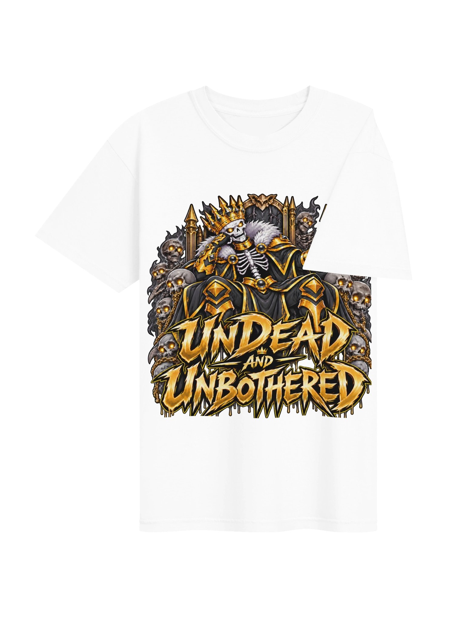 Undead and Unbothered Tee (Black) product image (4)