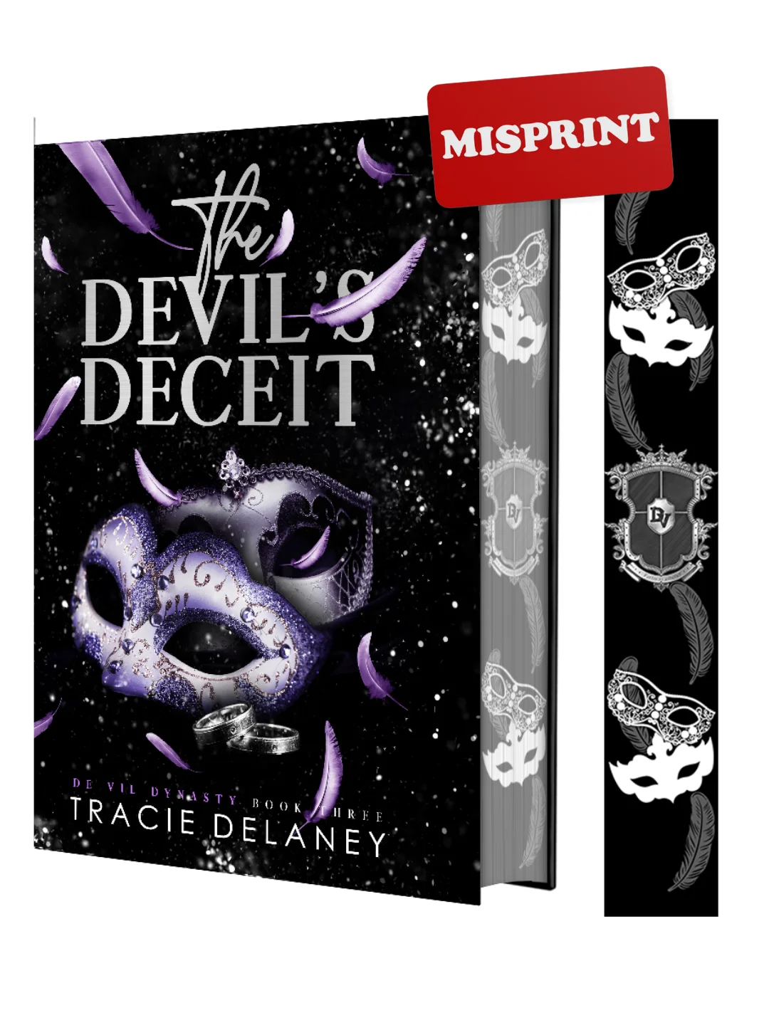 The Devil's Deceit - Special Edition Hardback - MISPRINT product image (1)